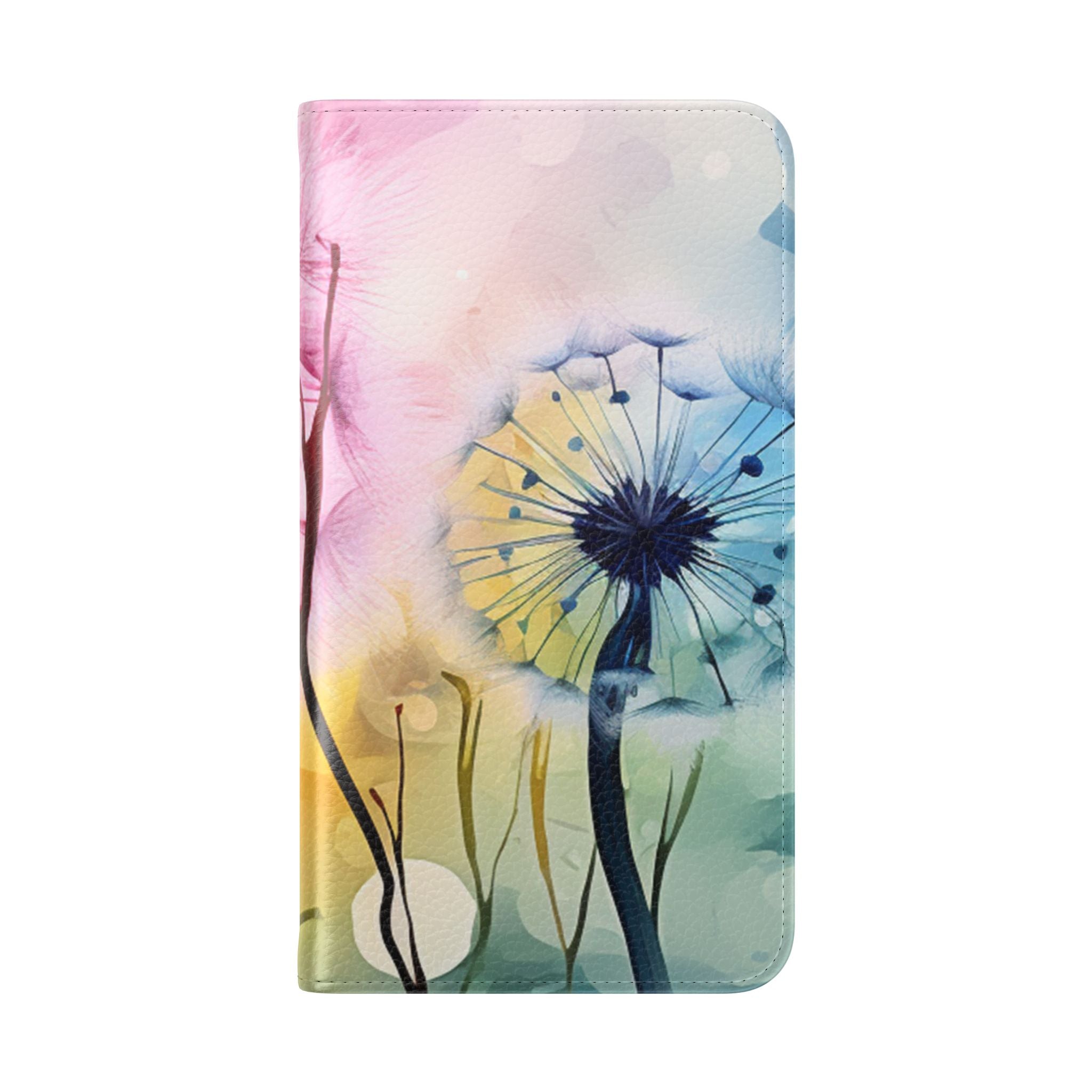 voikukkahehku - Samsung S23 -lompakkokotelo