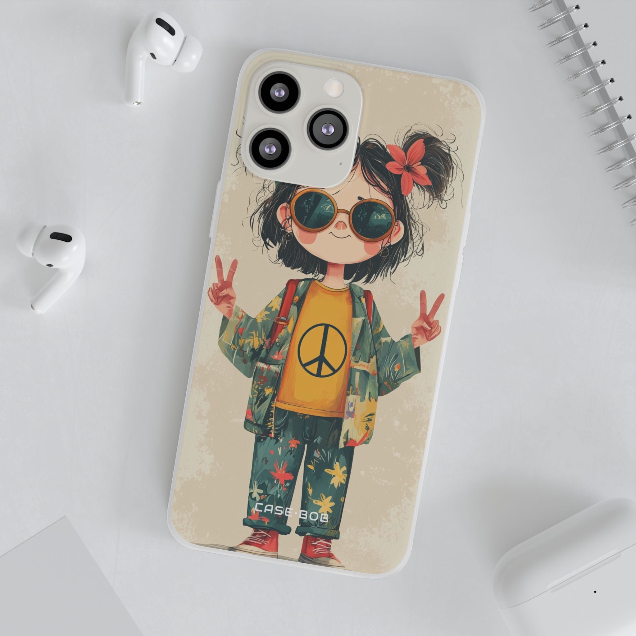 Peace Pigtails iPhone 13 Pro Max - Soft