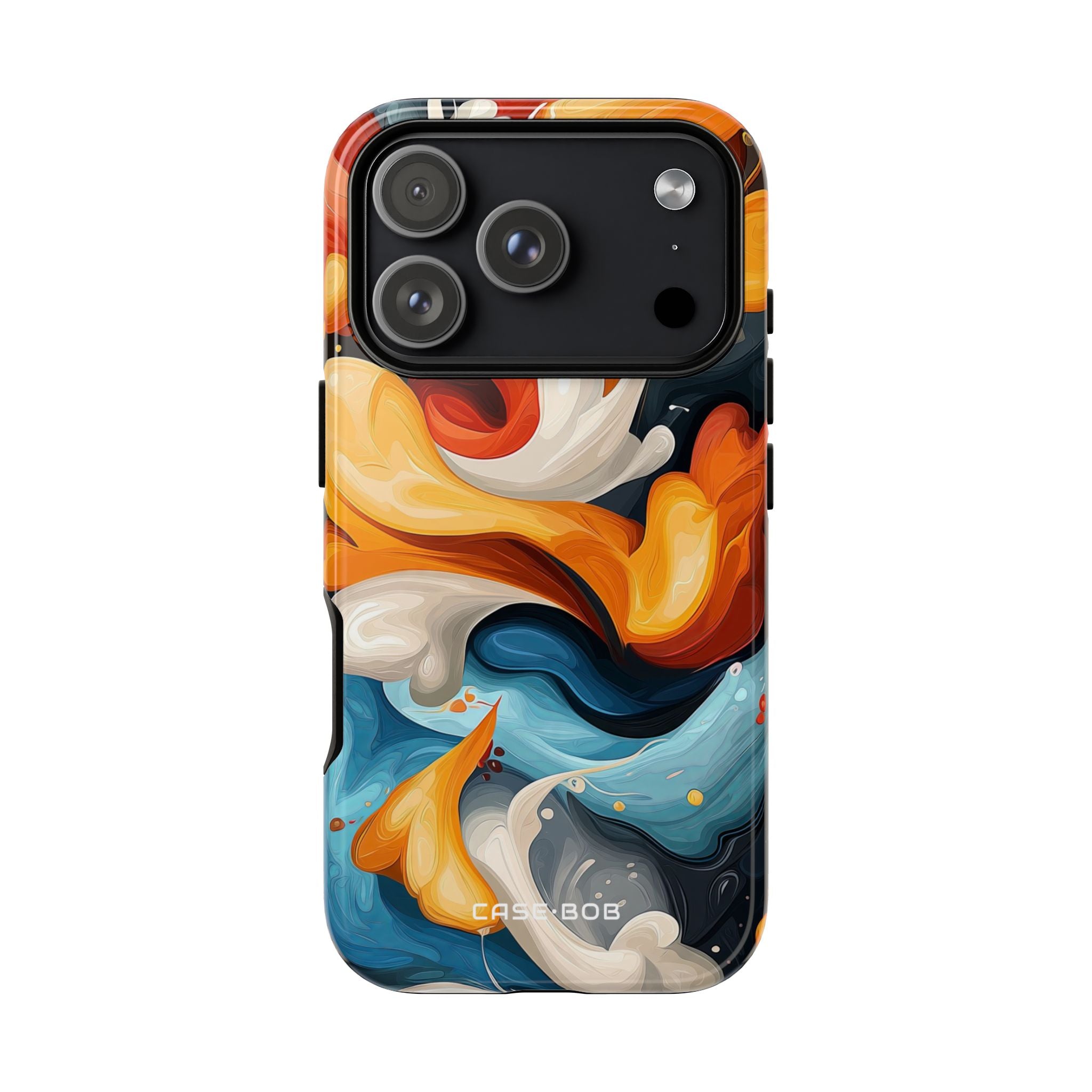 Crimson Ribbon iPhone 17 Pro Case - Tough