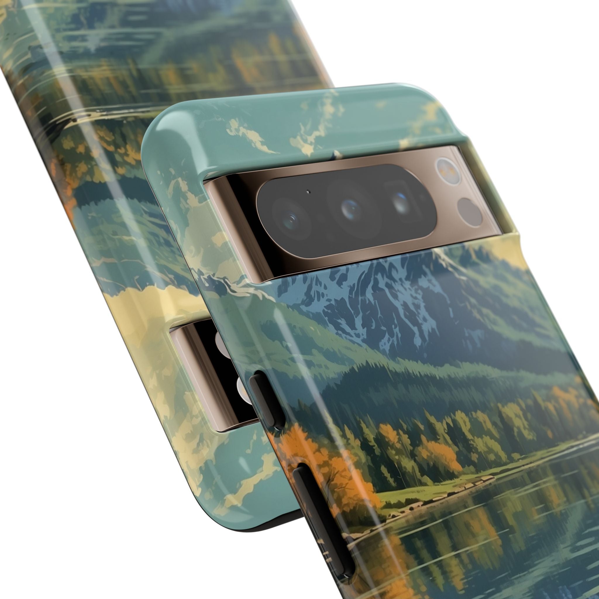 Mountain Reflects Calm - Google Pixel Case