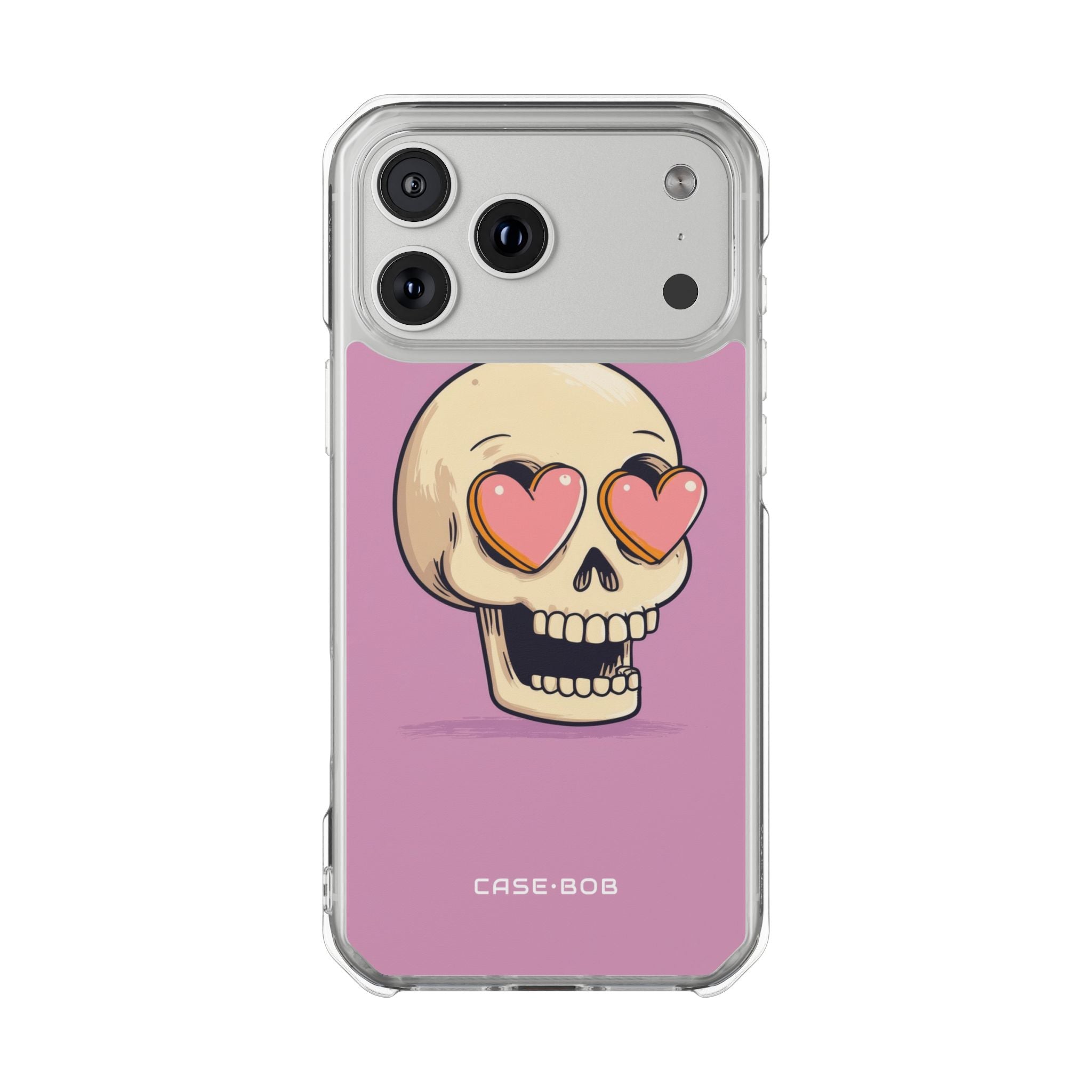 Hart schedel gloed iPhone 17 Pro Max hoesje - Impact