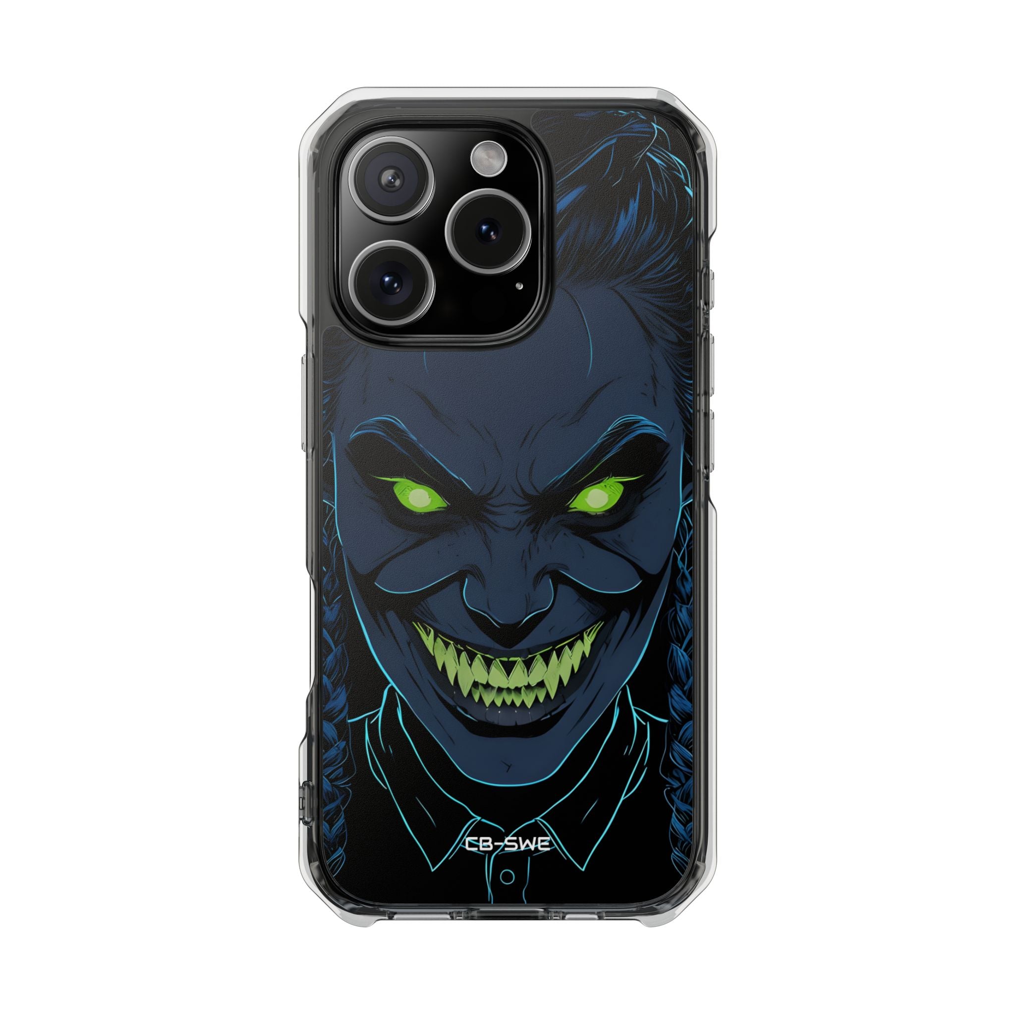 Glowing Eyes Dark Fiend iPhone Case - Impact