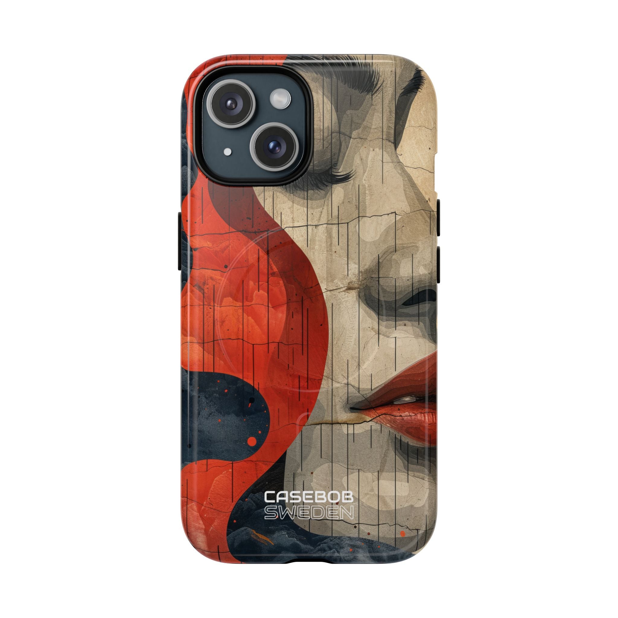 Crimson Flow Profile iPhone 15 - Tough+
