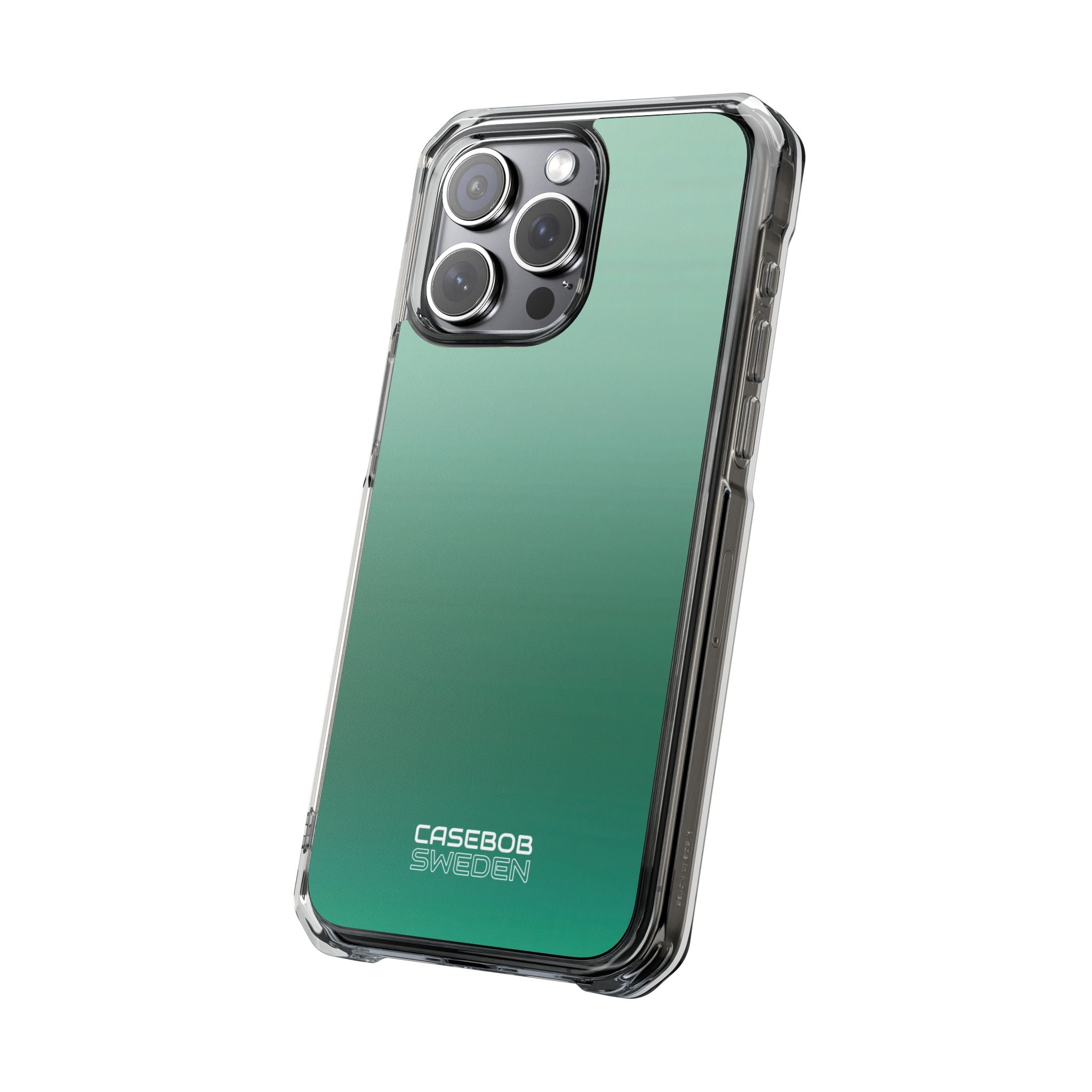 Teal Horizon Layers iPhone 15 - Impact Clear+