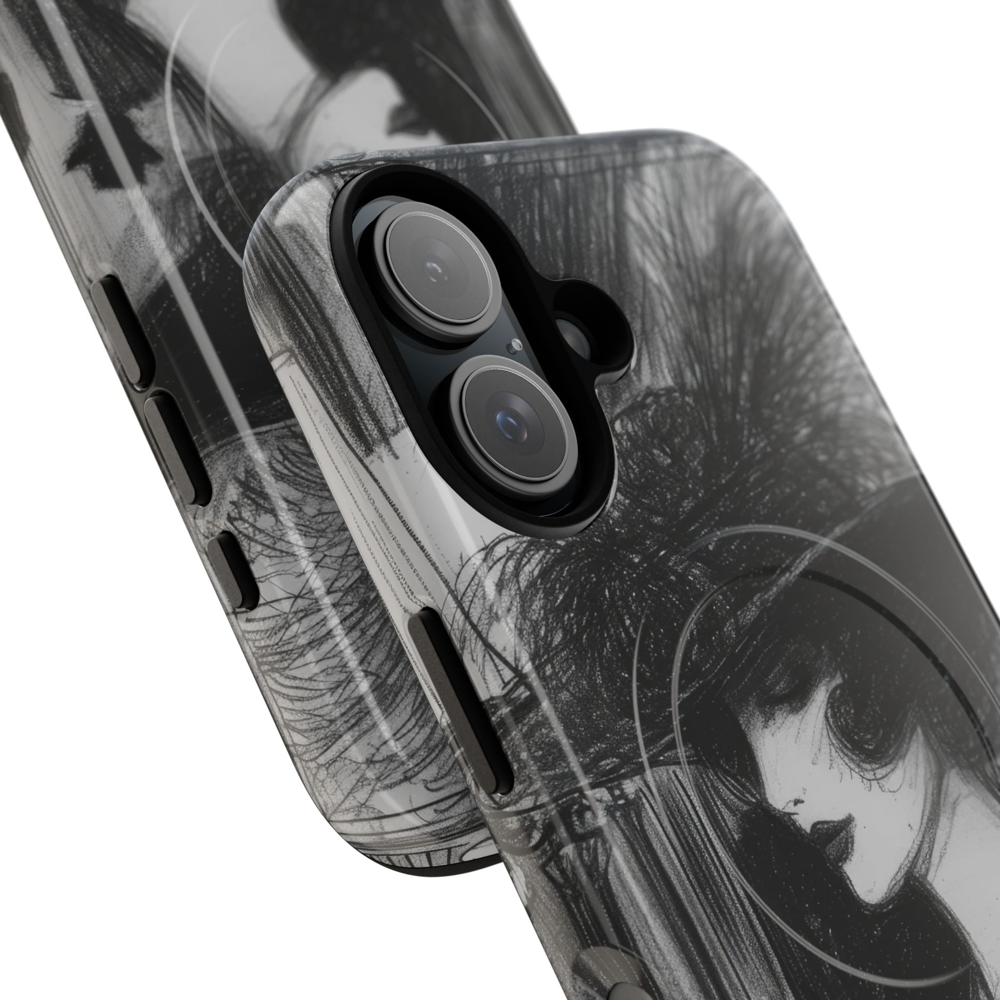 Vintage Feather Elegance iPhone 16 - Tough+