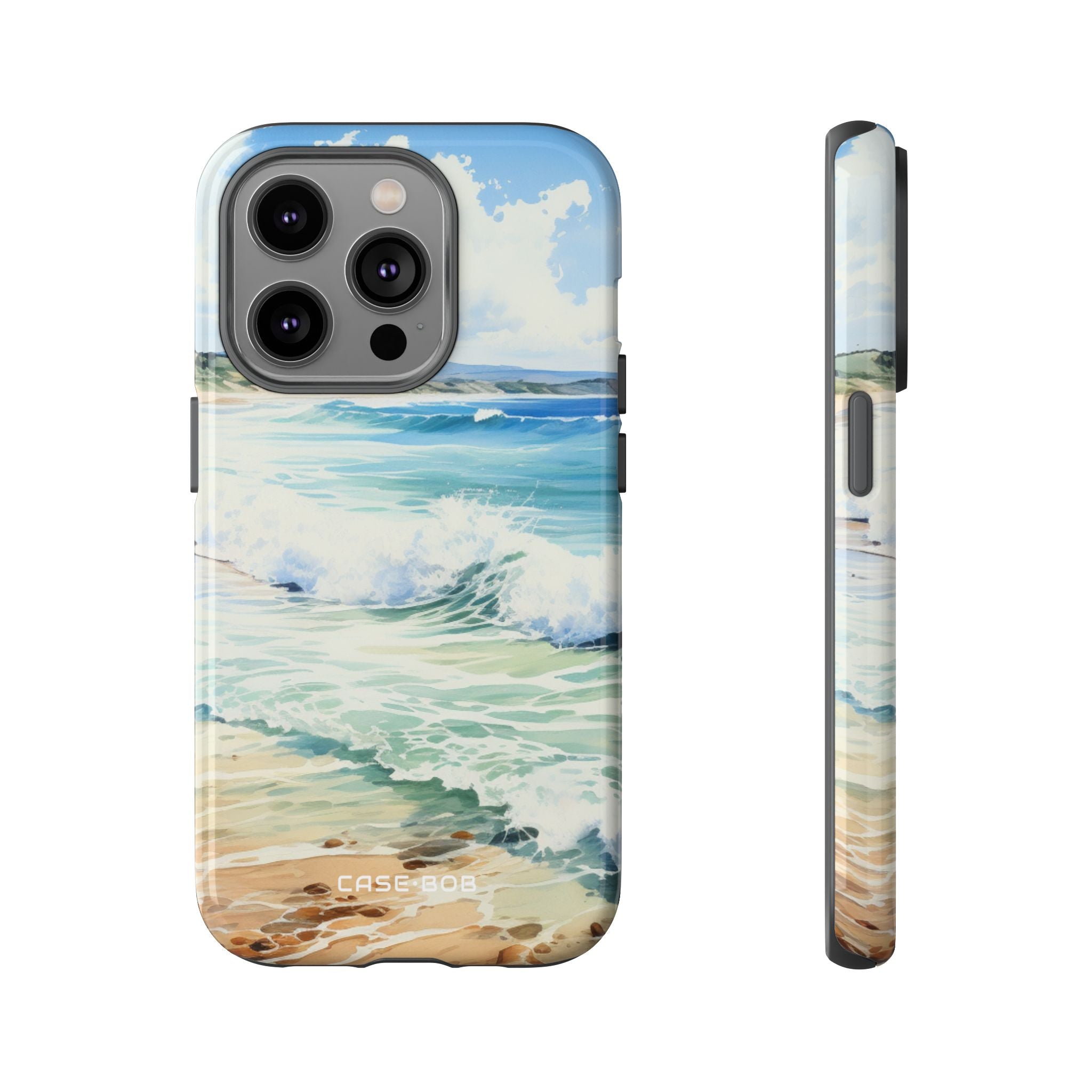 Foamy Wave Breeze iPhone 14 Pro Case - Tough
