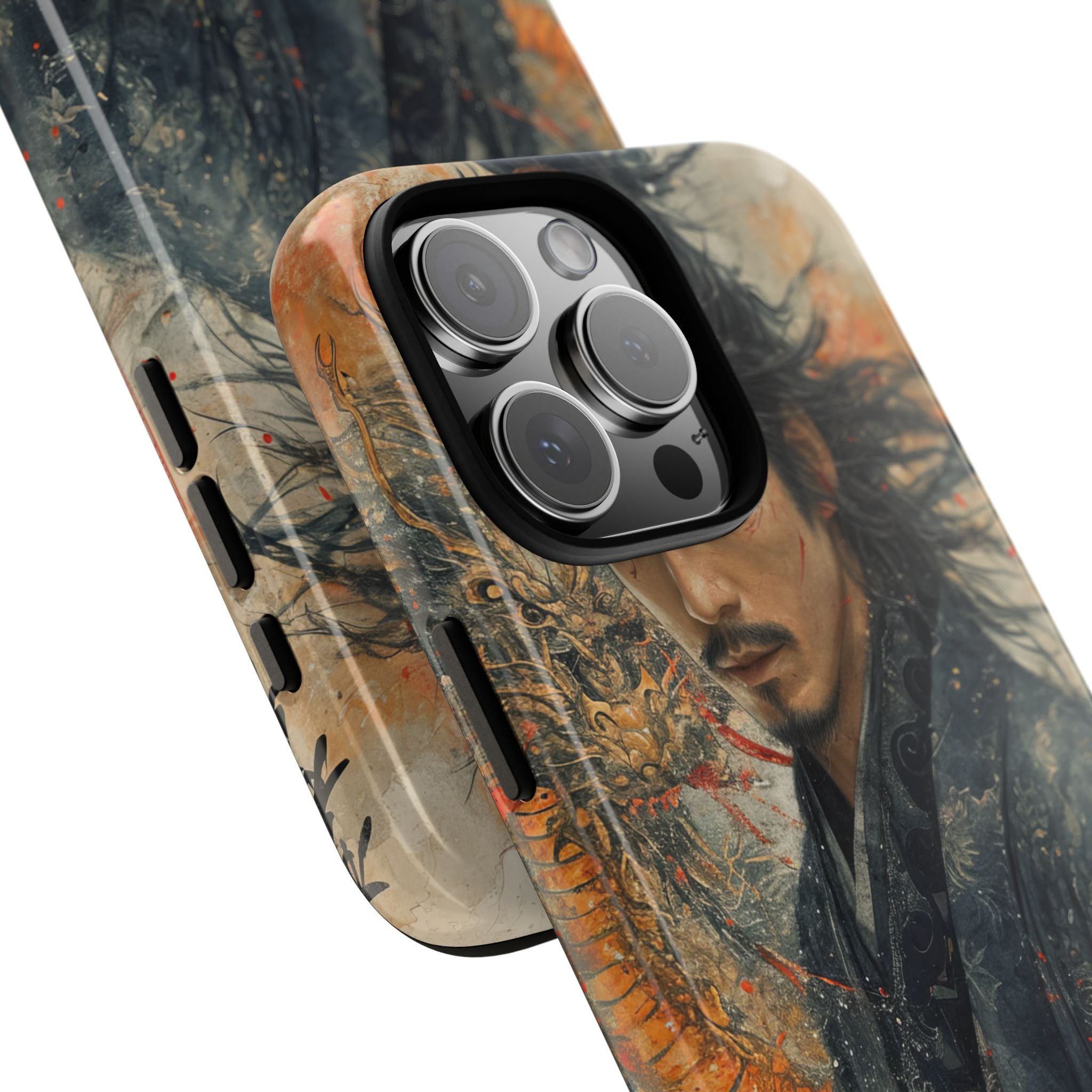 Dragonblade Warrior iPhone 16 Pro Max Case - Tough