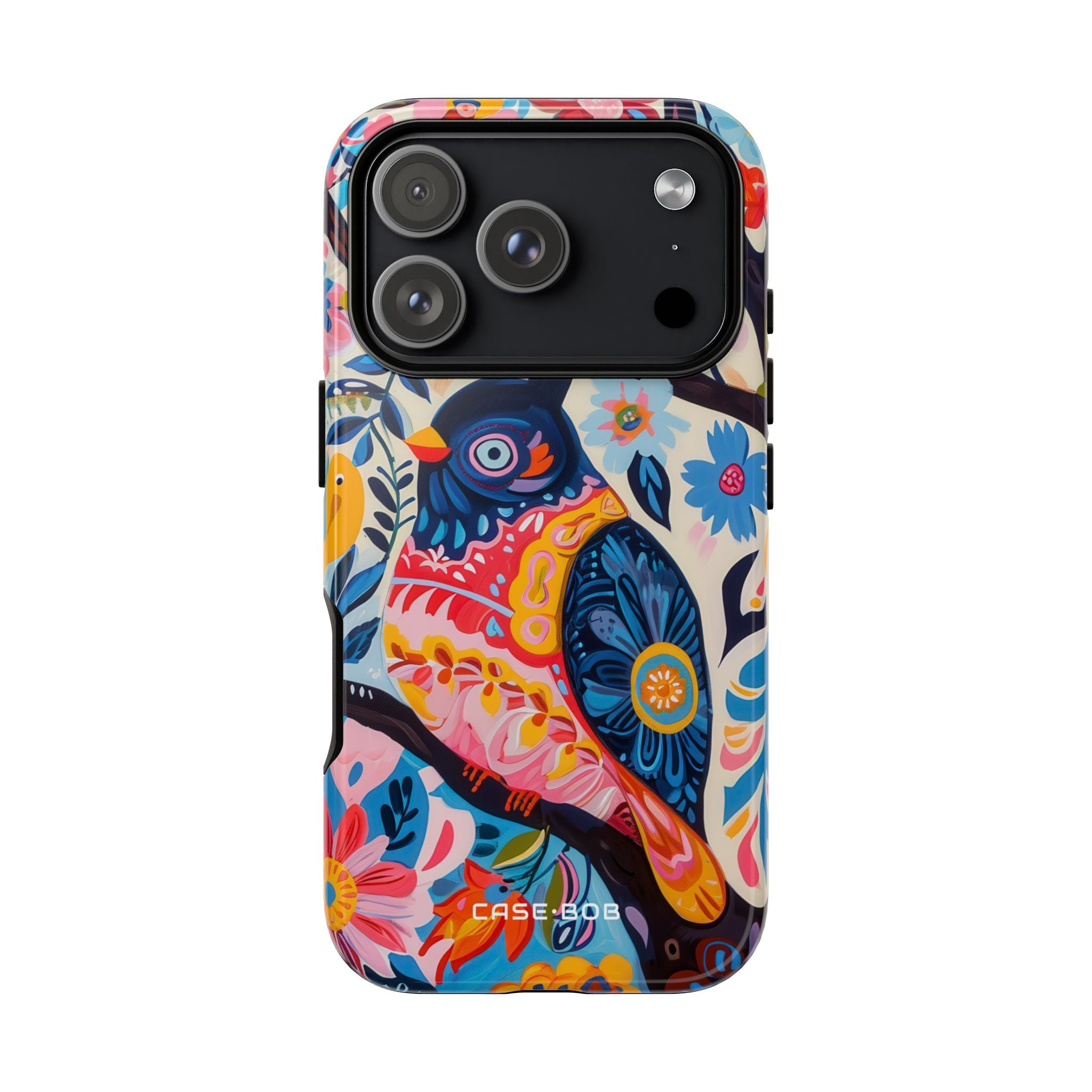 Owl Bloom iPhone 17 Pro Case - Tough