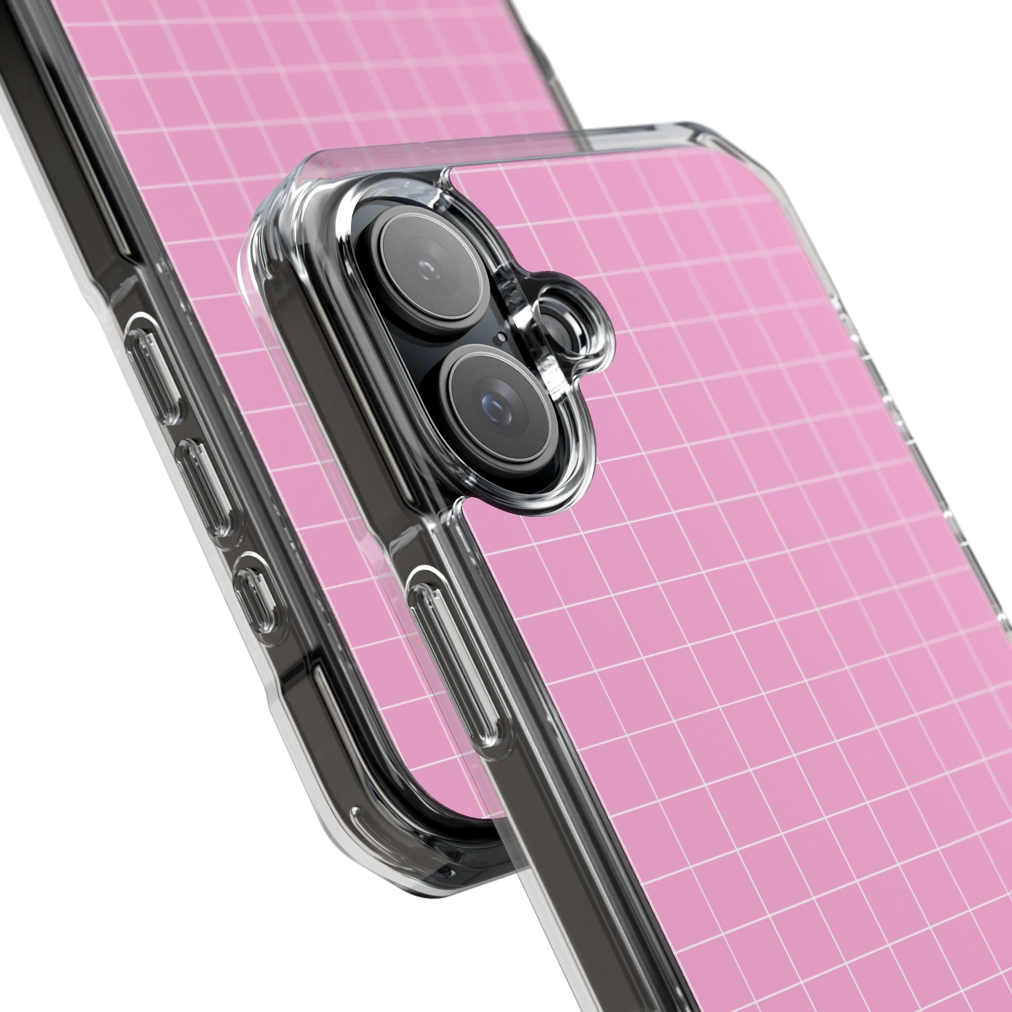 Pink Squares Align iPhone Case - Impact