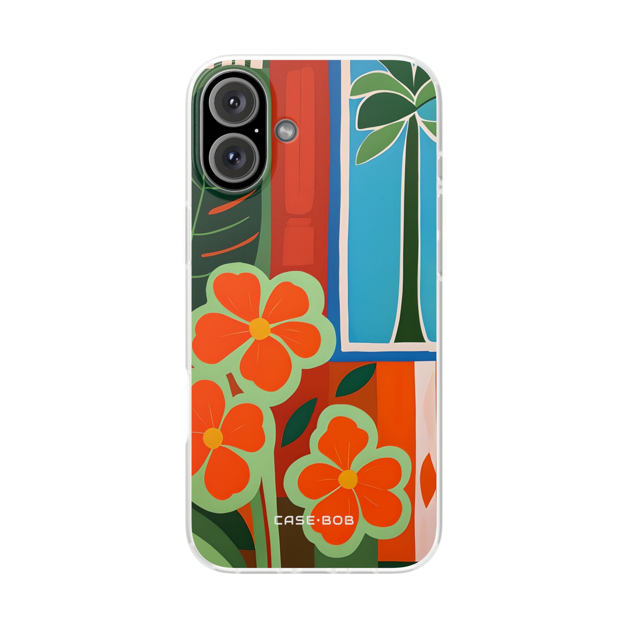 Orange Blossom Burst iPhone 16 Plus Case - Soft