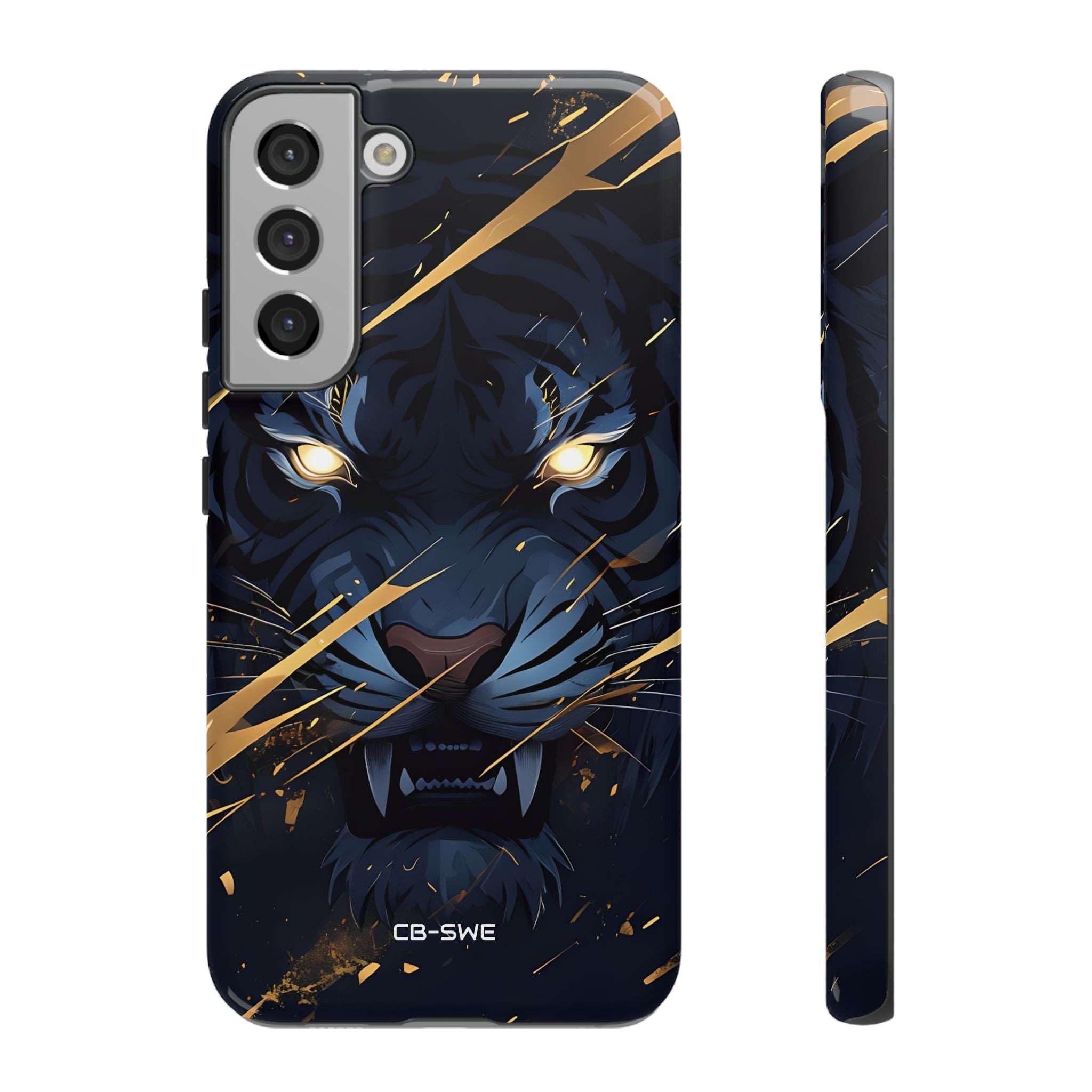 Tiger's Glowing Gaze - Samsung Case