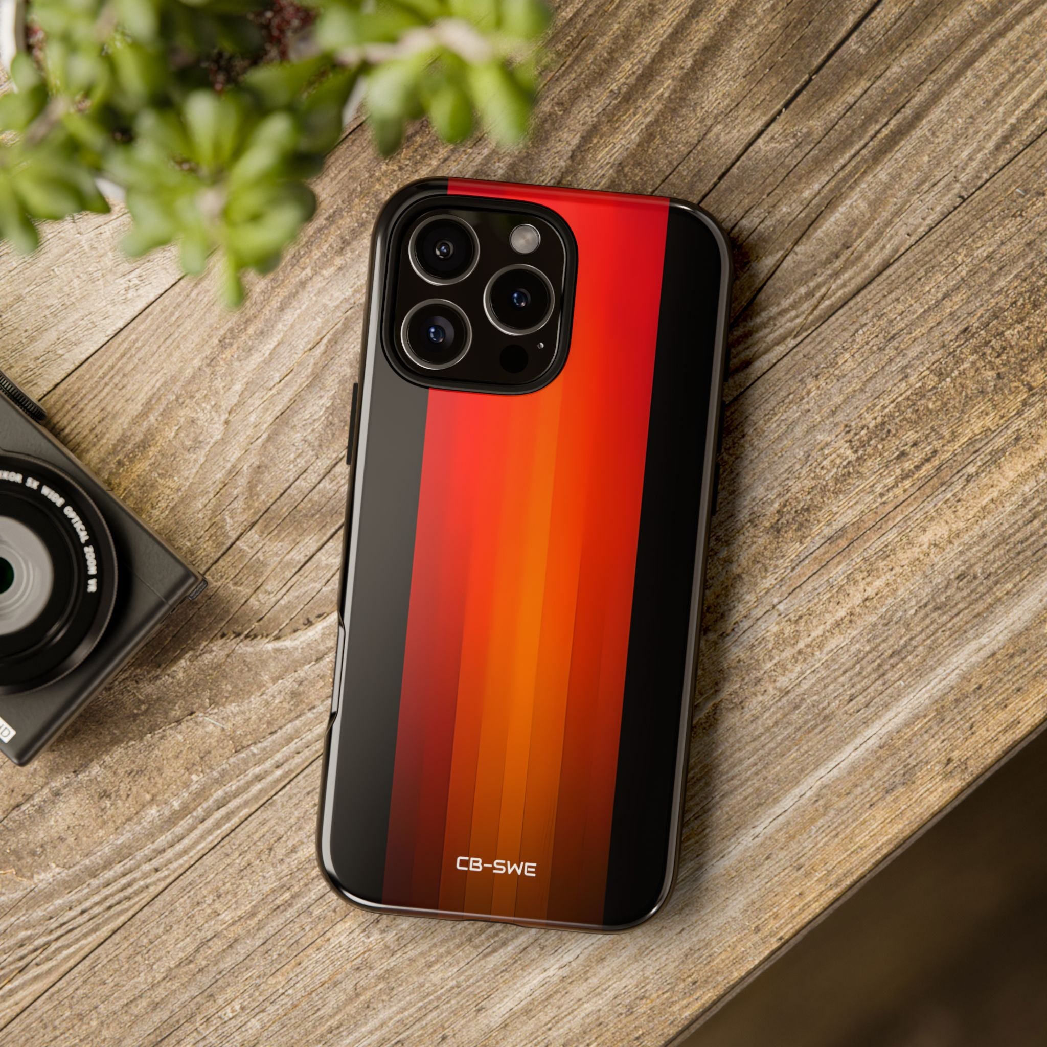 Fiery Symmetry Blaze - iPhone Case