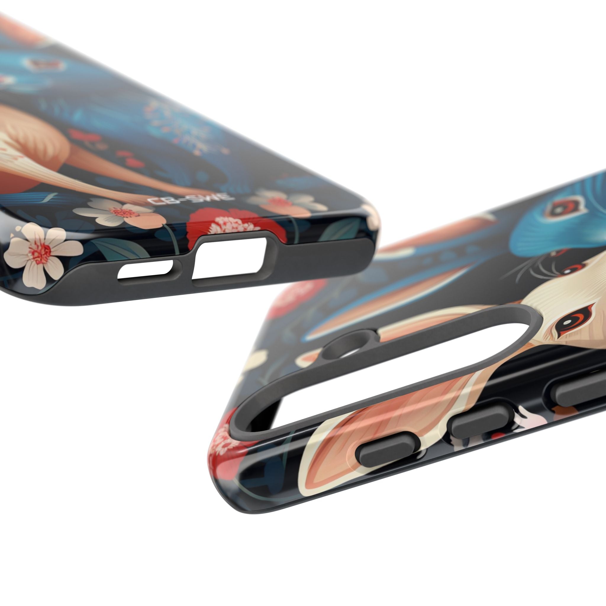 Rabbits Embrace Blossoms - Samsung Case