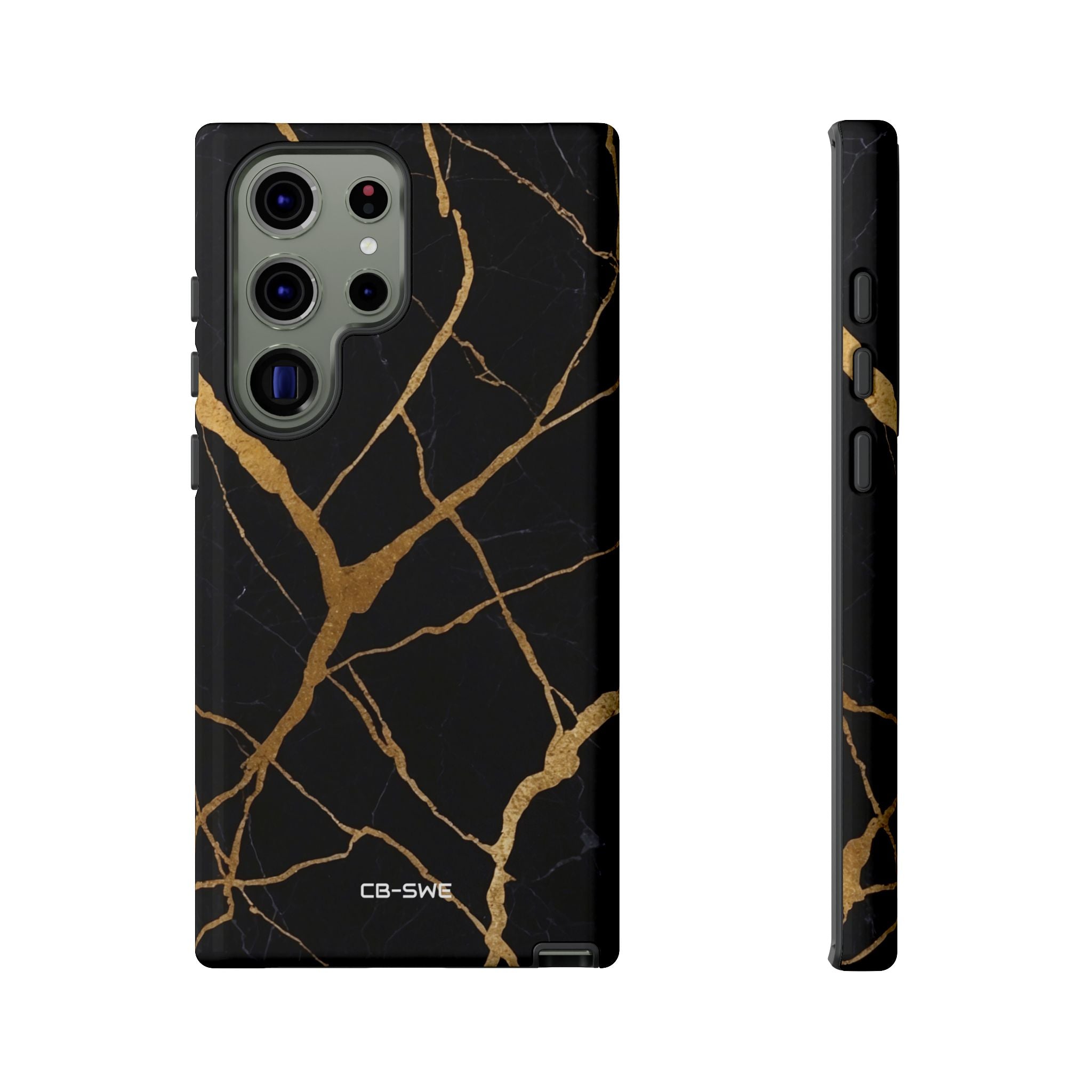 Golden Veins Twist - Samsung Case