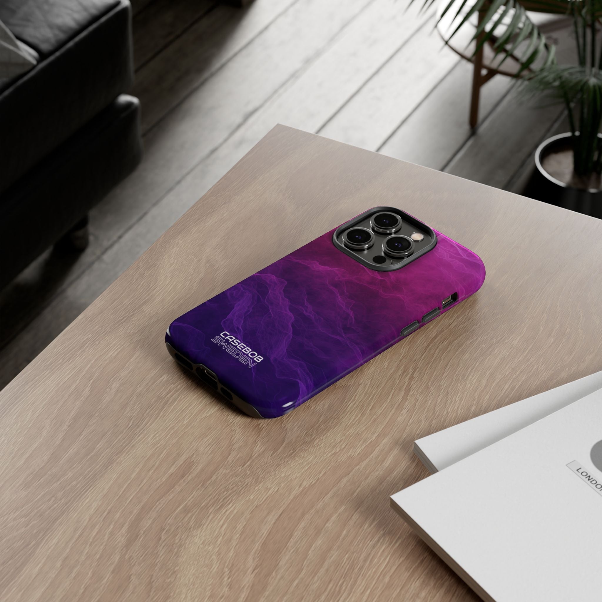 Violet Dream Currents iPhone 14 - Tough