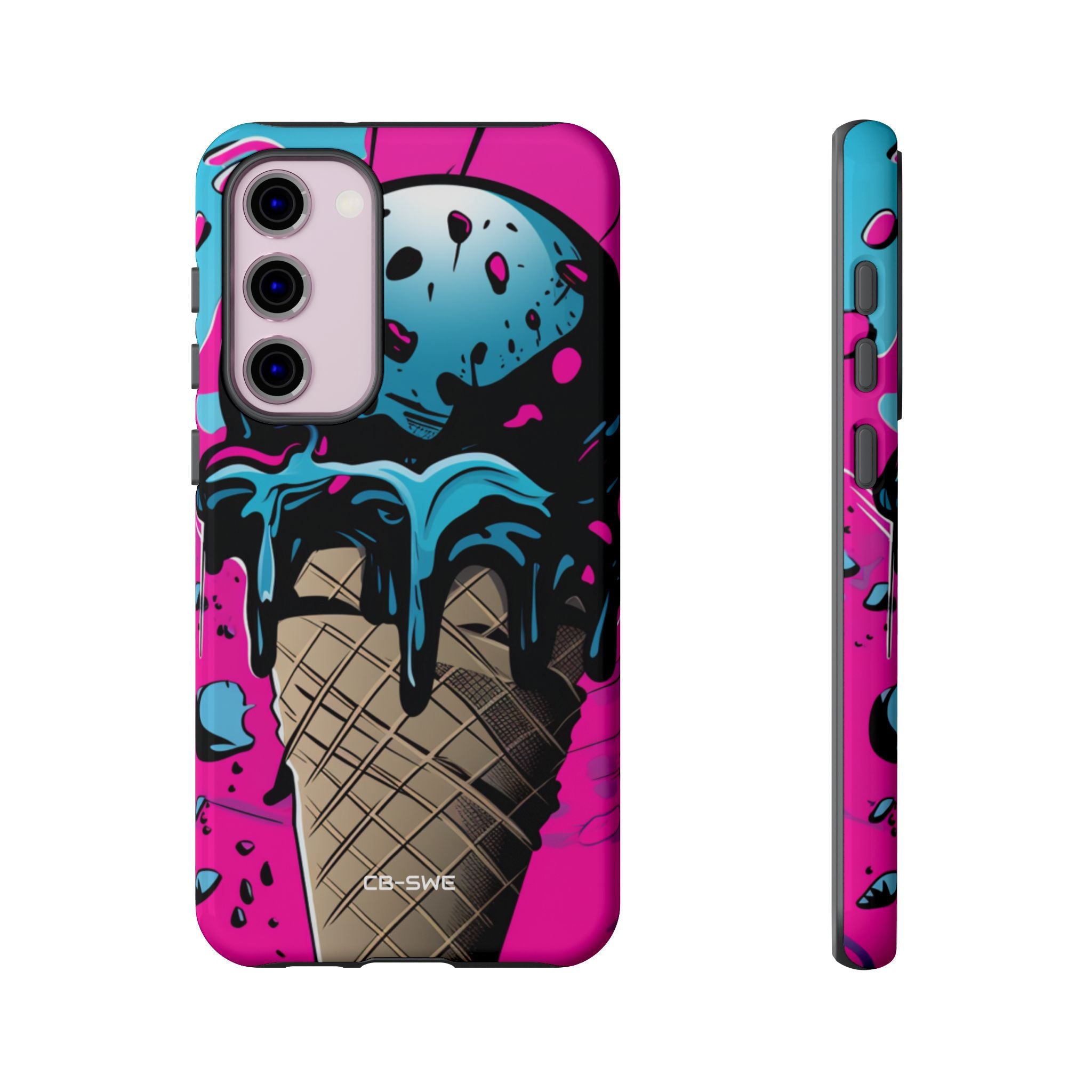 Vibrant Ice Cream Splash - Samsung Case