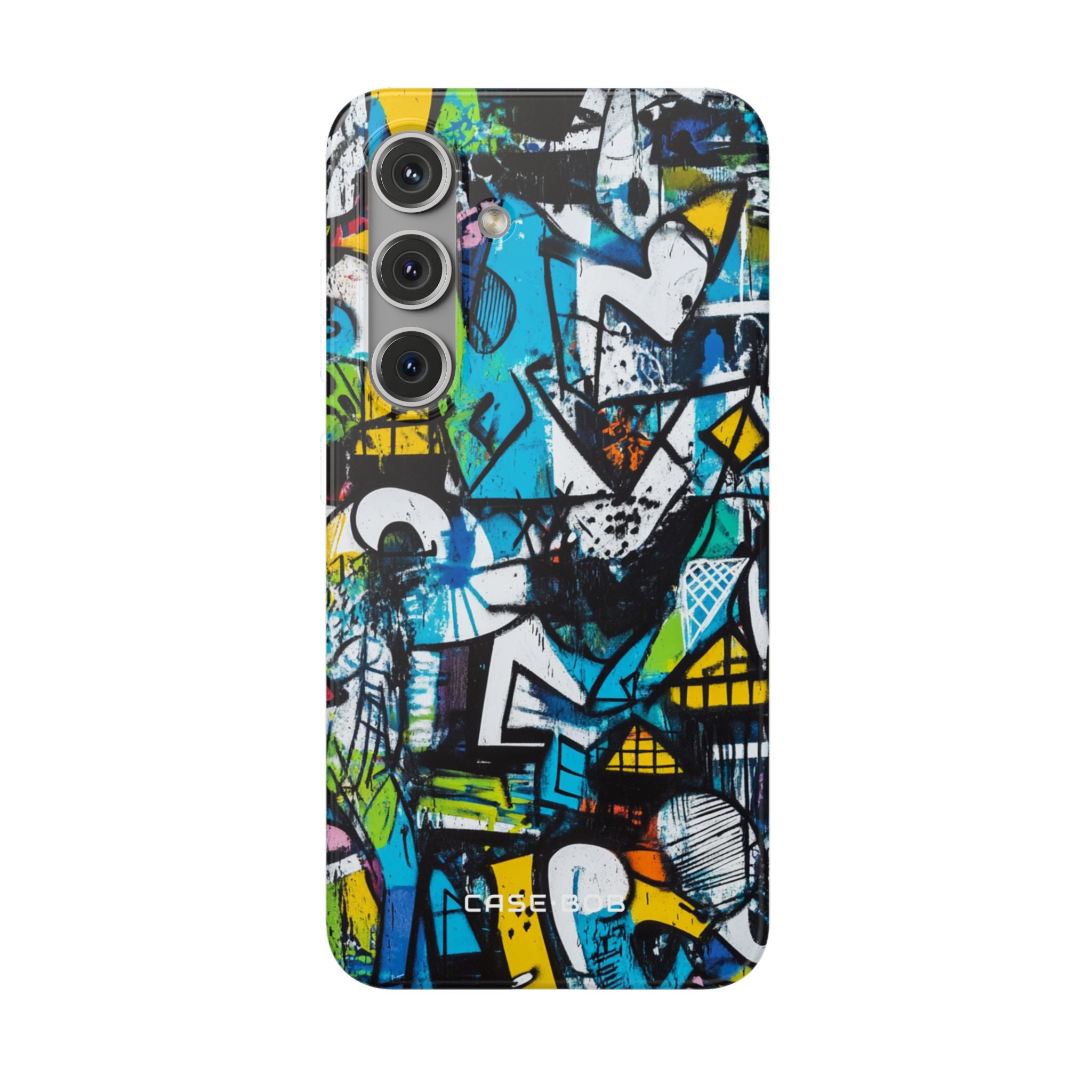 White Ripple Drift Samsung S24 Case - Soft