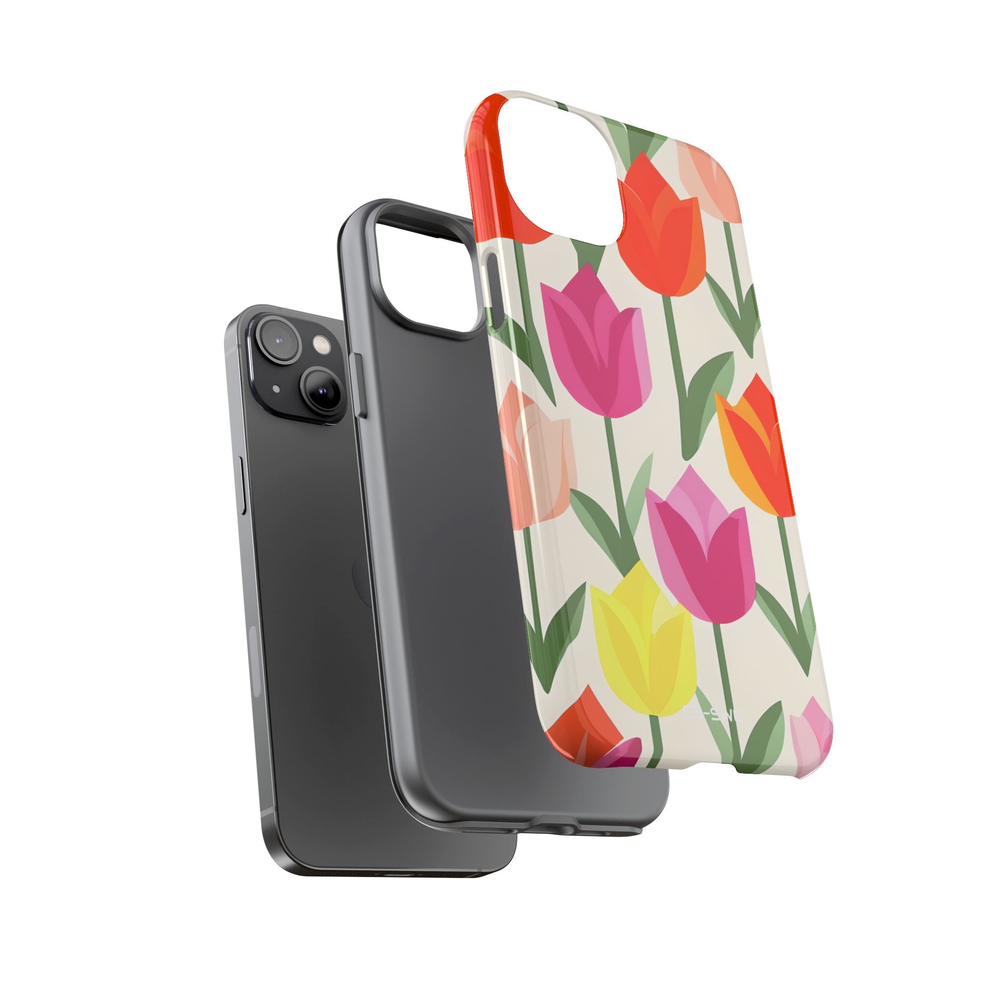 Vibrant Tulip Array - iPhone Case
