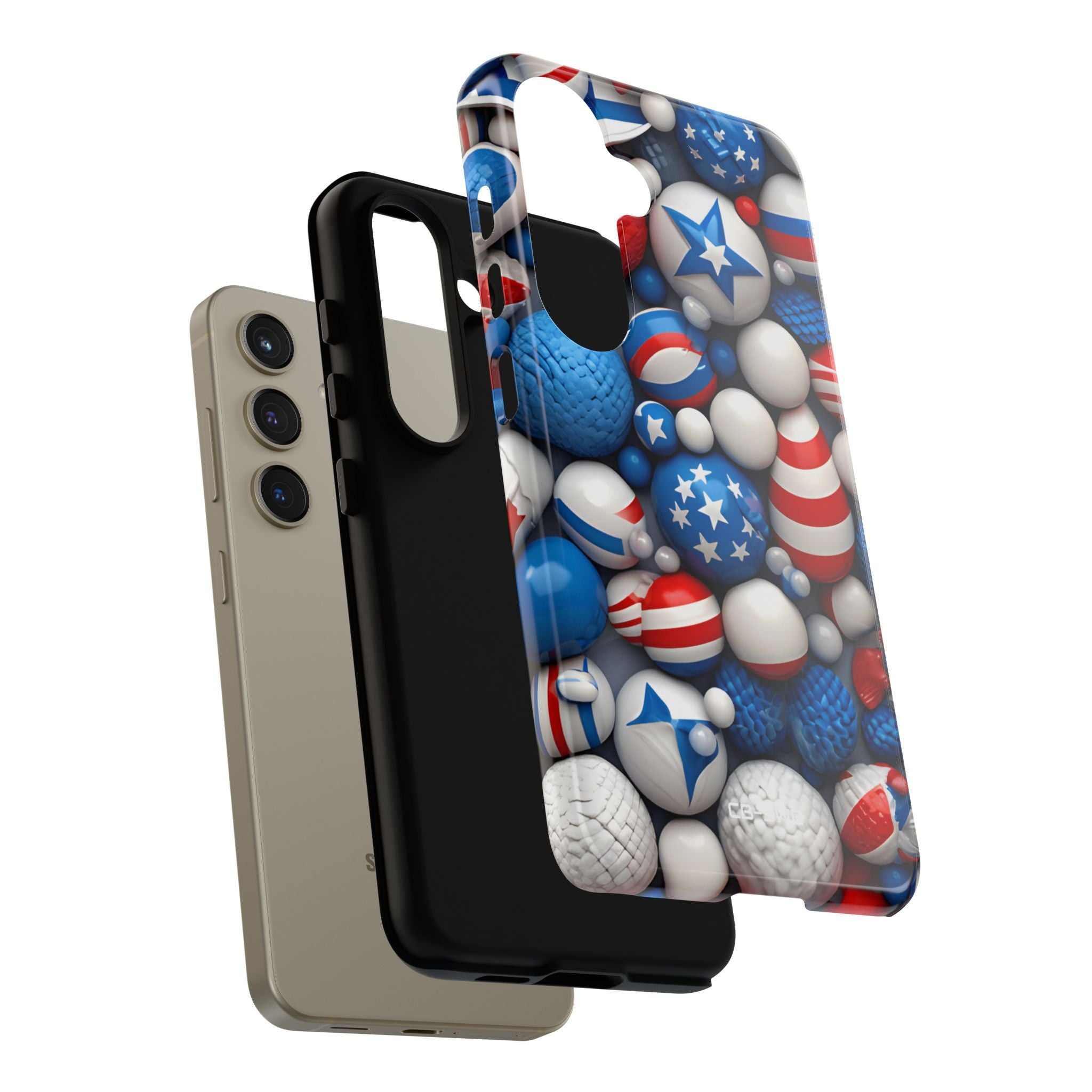 Festive Spheres Cluster - Samsung Case