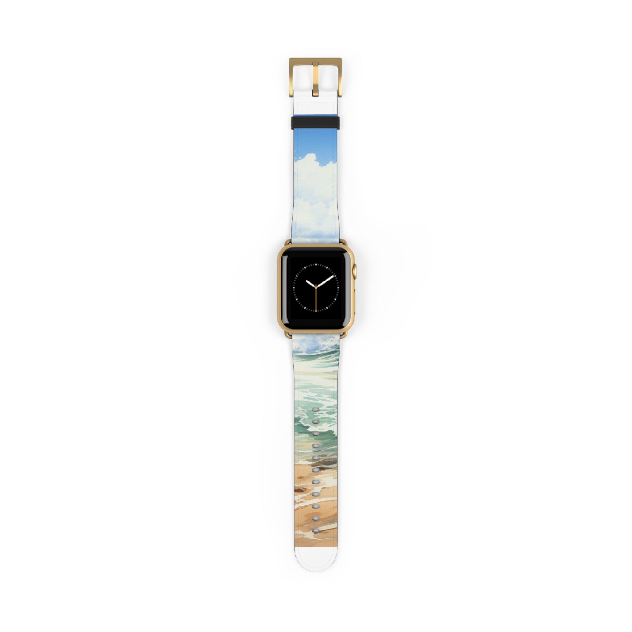 Foaming Blue Waves - Watch Band