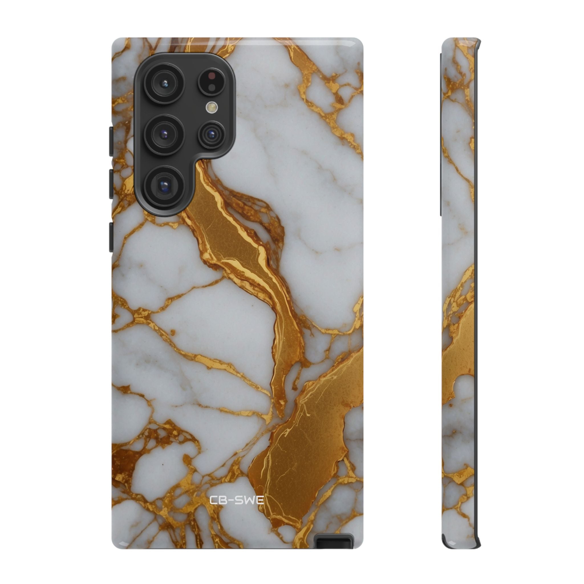 Golden Veins Flow - Samsung Case