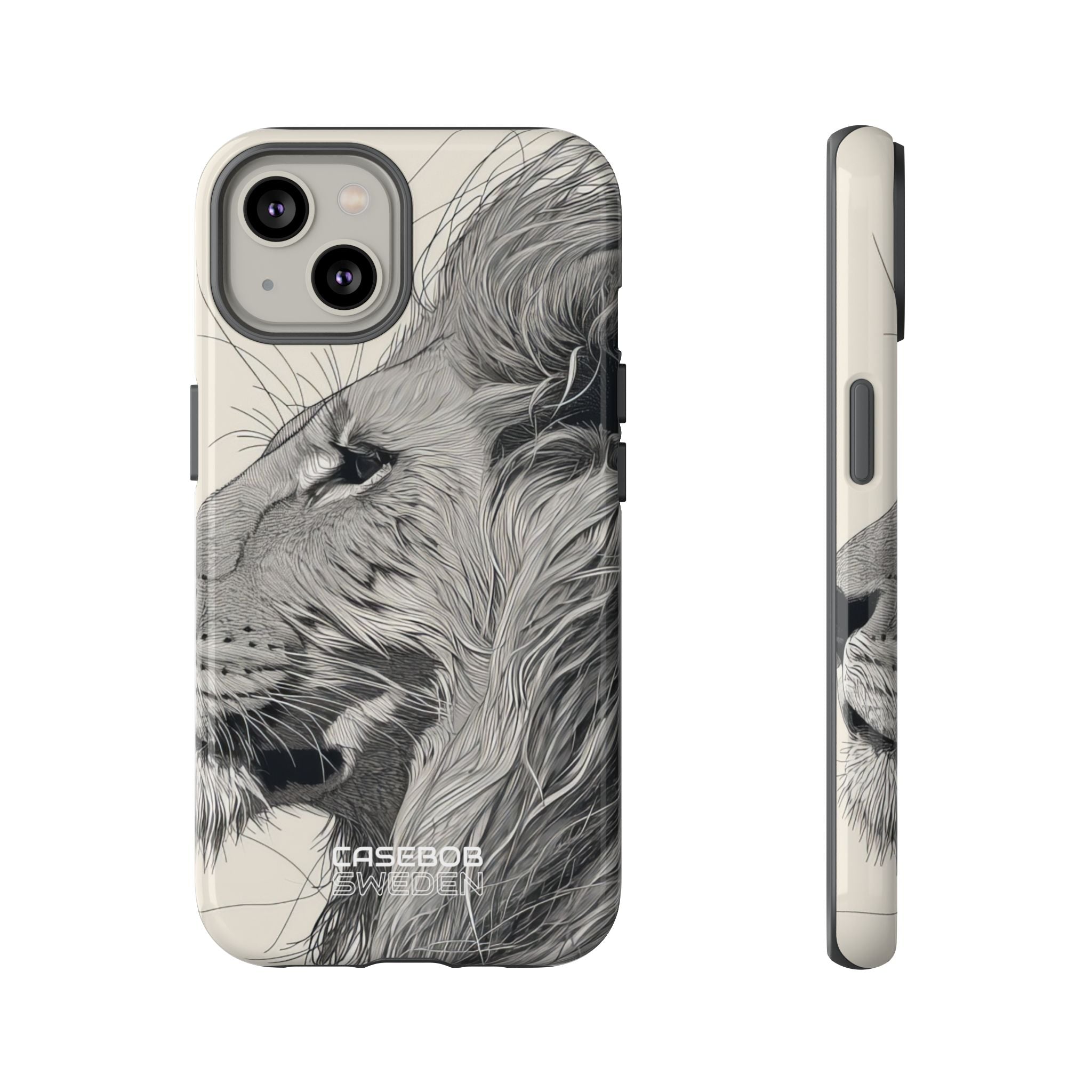 Majestic Lion Profile iPhone 14 - Tough