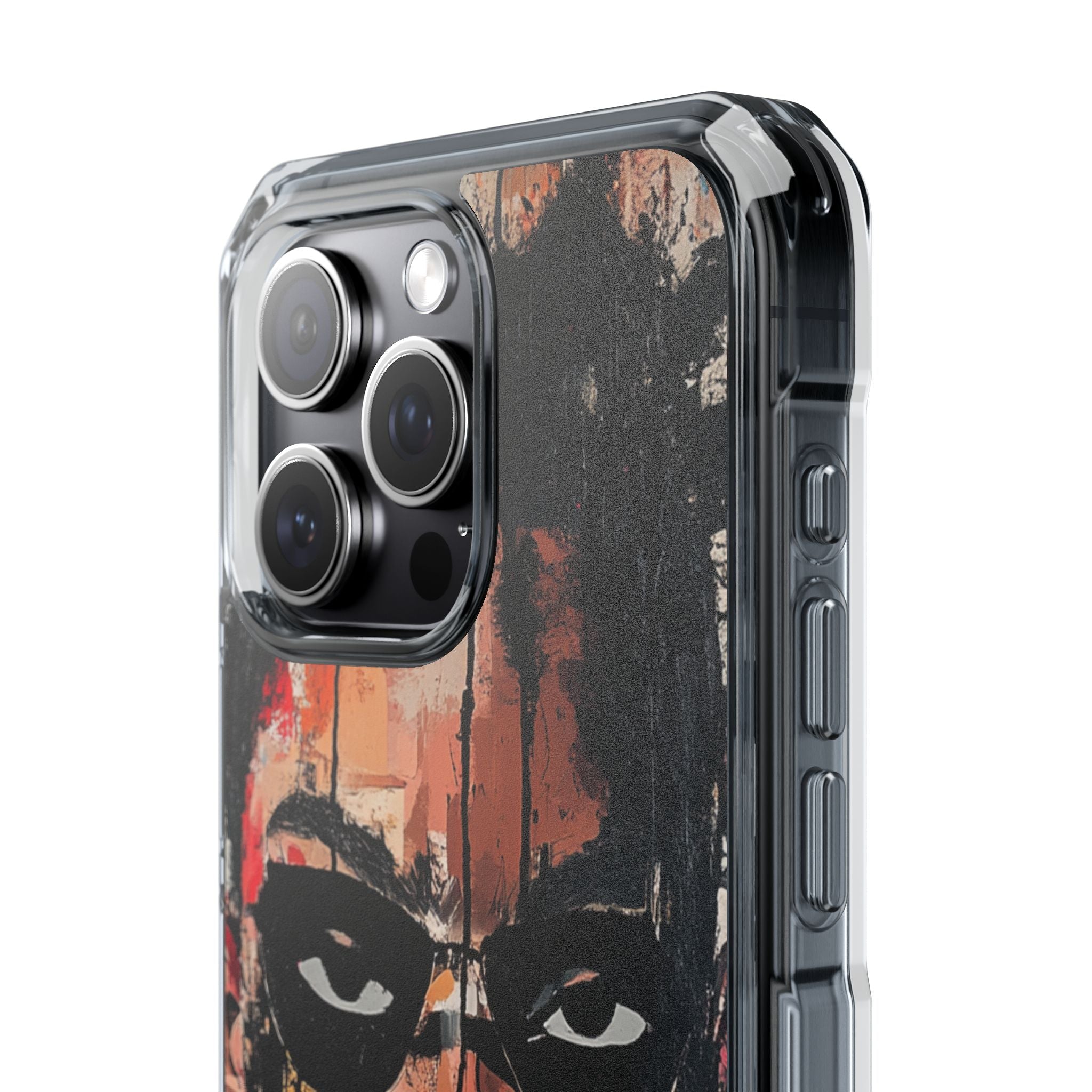 Masked Portrait Drips iPhone 15 Pro Max Case - Impact