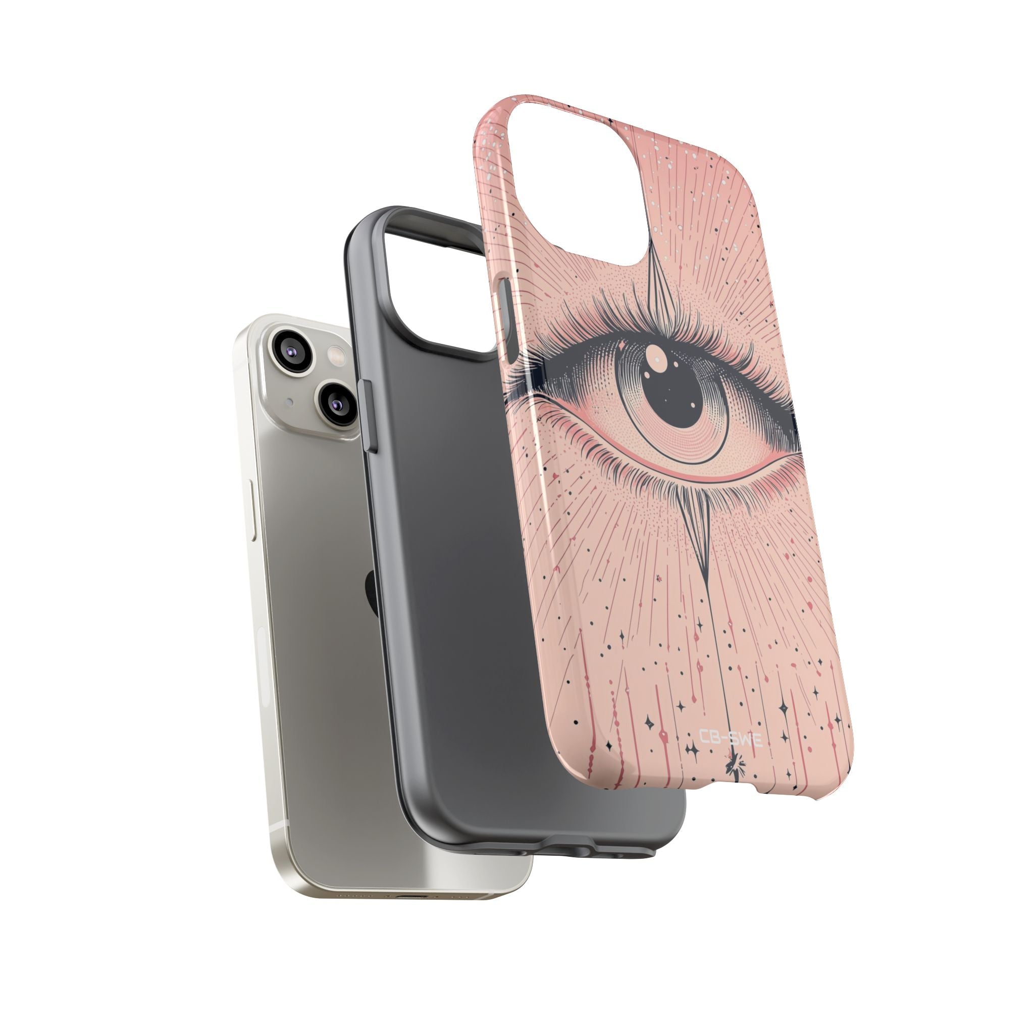 Celestial Eye Glows - iPhone Case