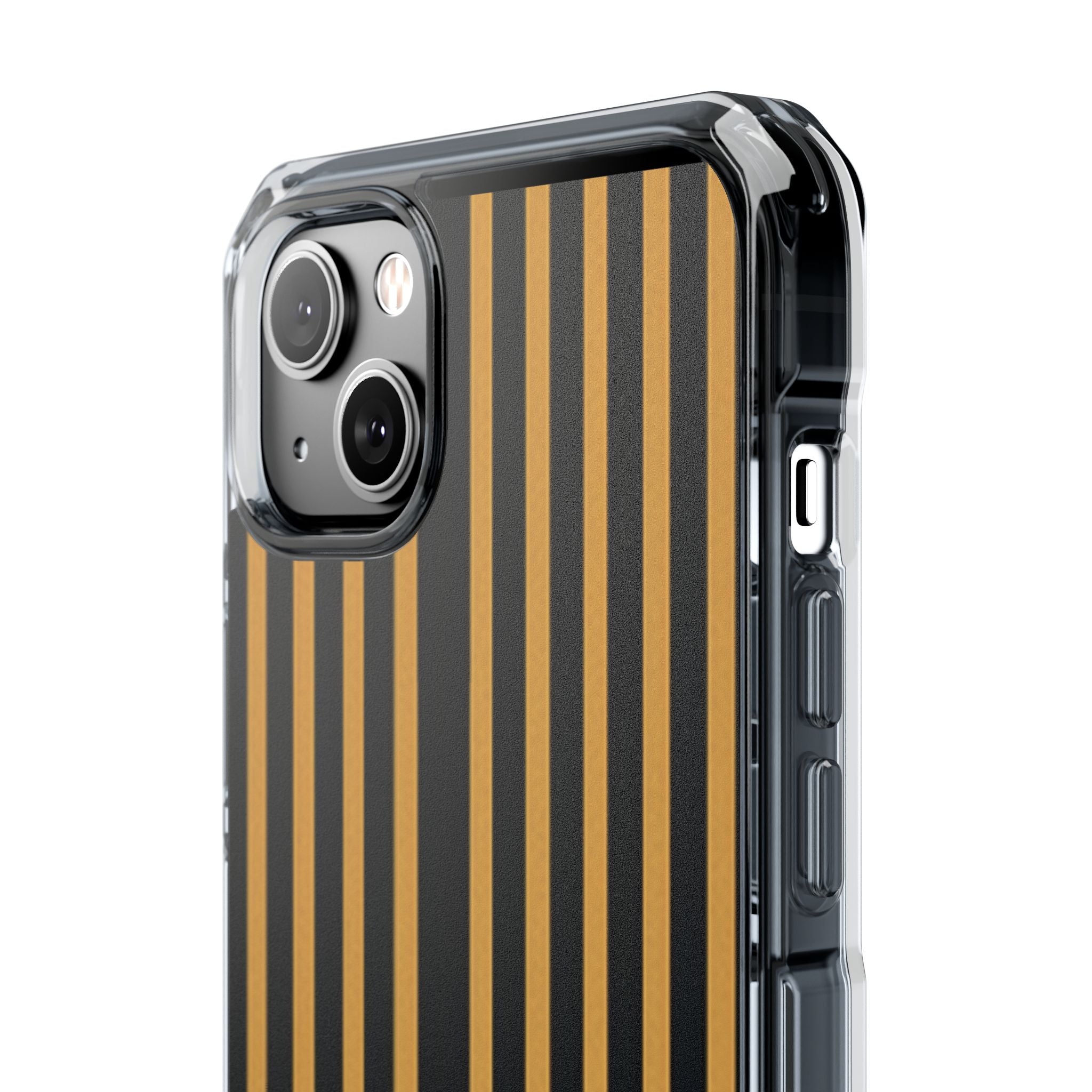 Golden Stripes iPhone 14 Plus Case - Impact
