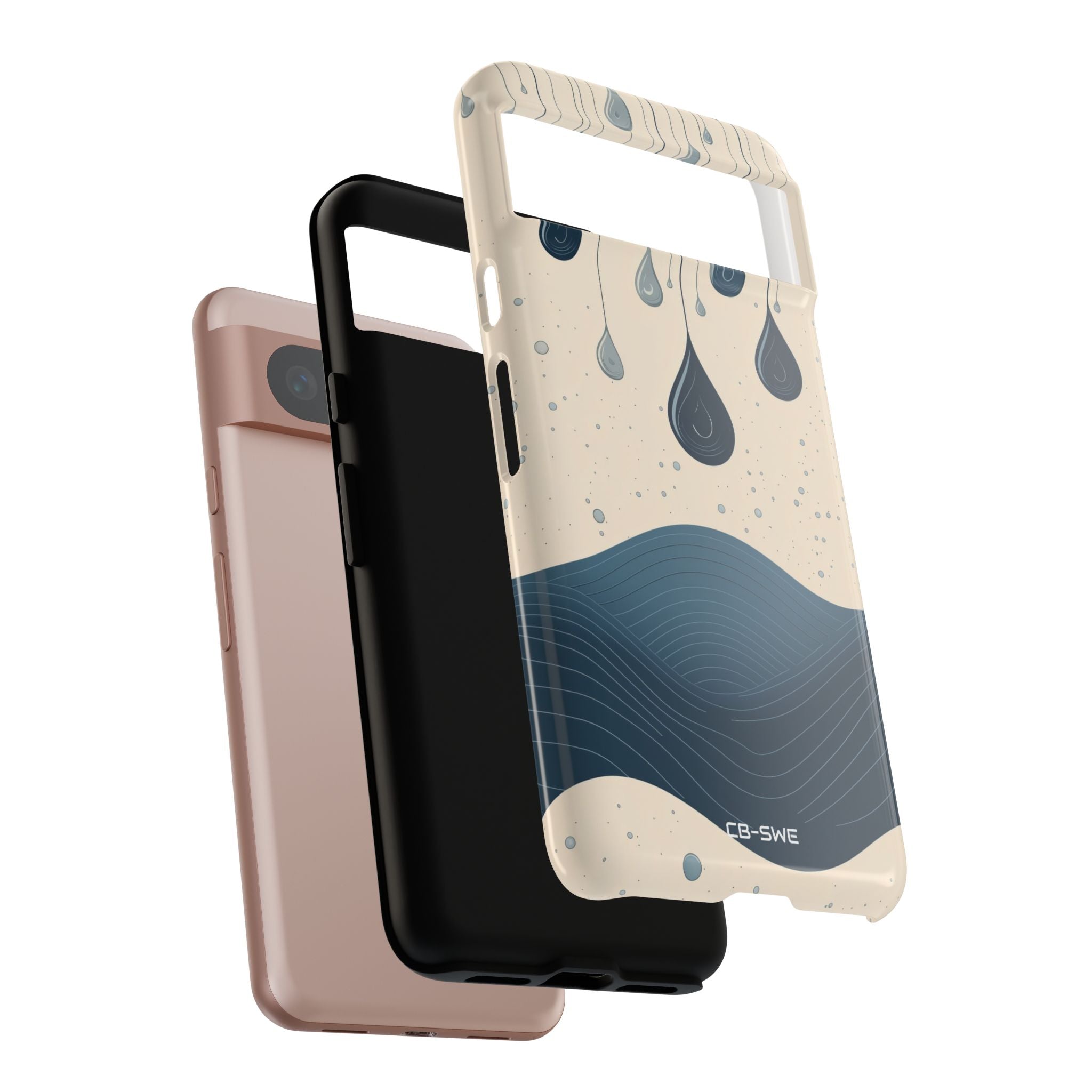 Gentle Waves Flow - Google Pixel Case