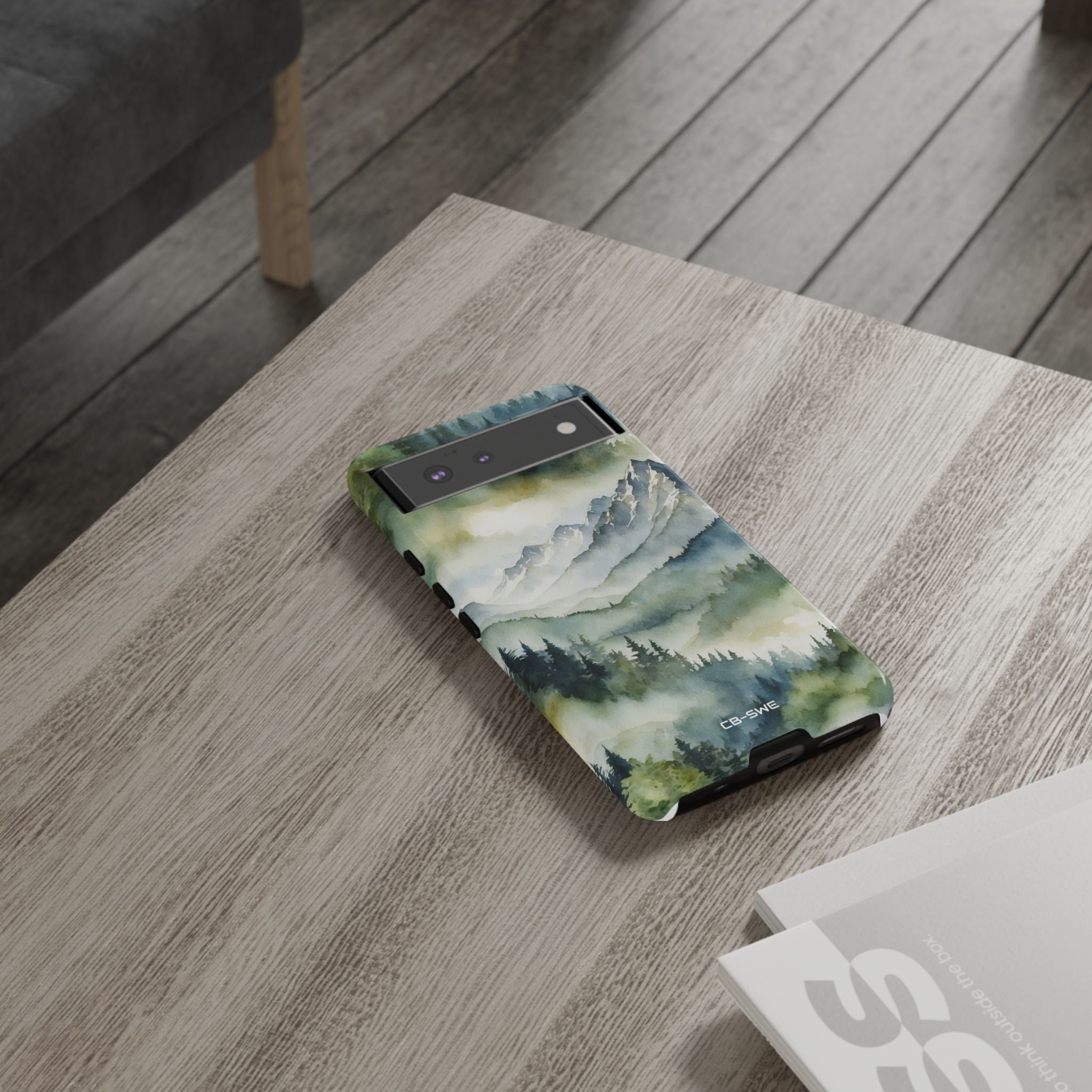 Misty Peaks Emerge - Google Pixel Case