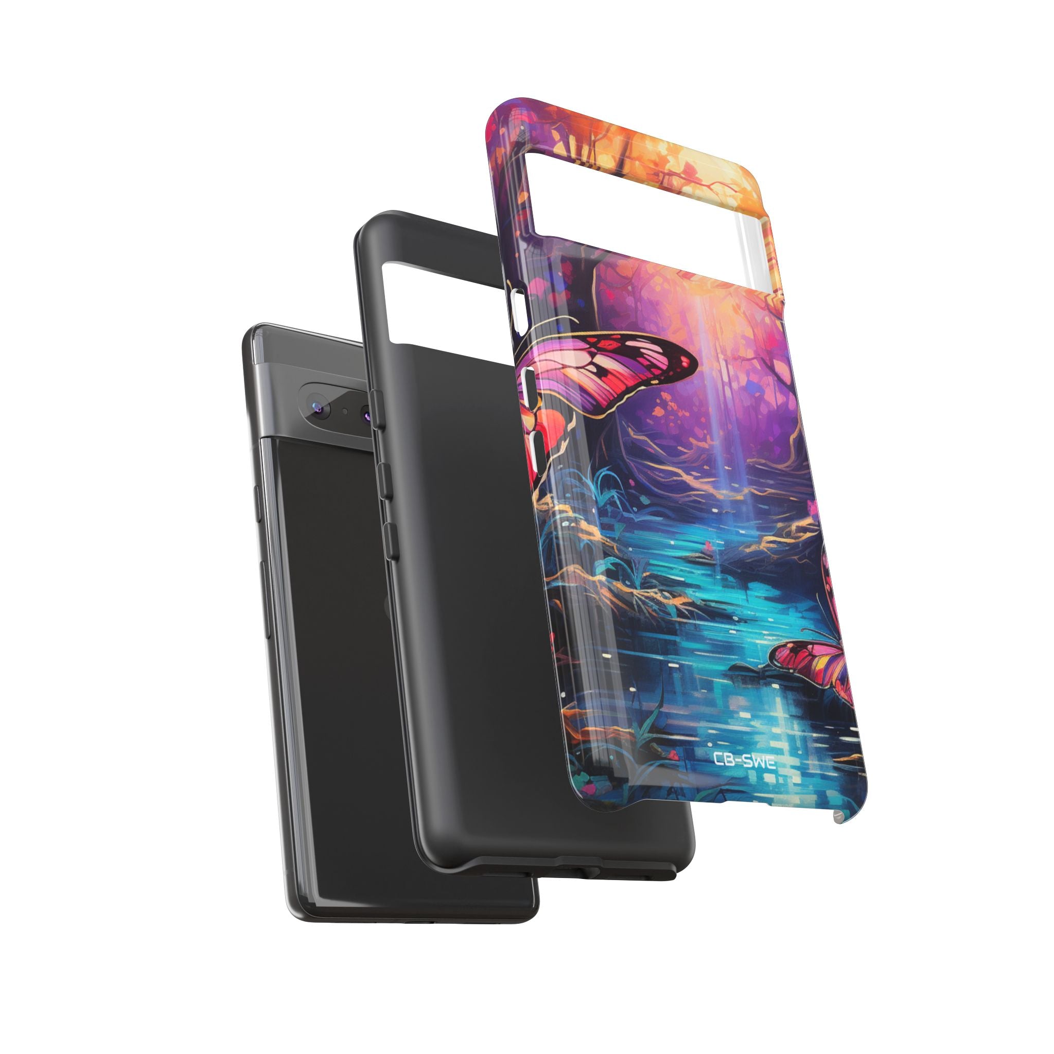 Enchanted Butterfly Forest - Google Pixel Case