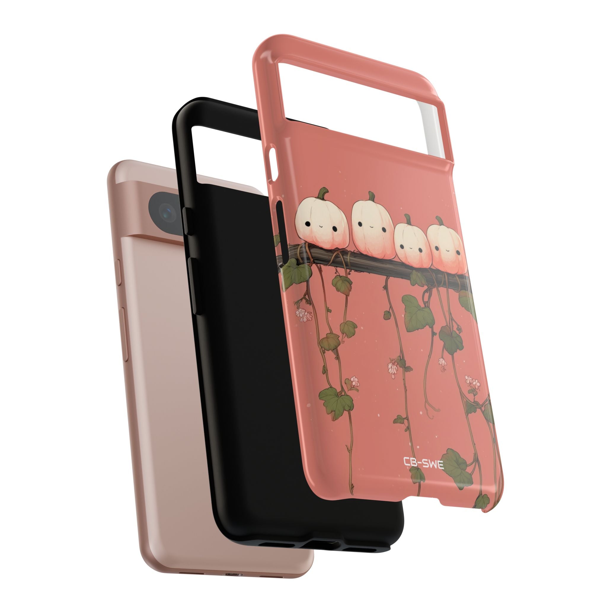 Pumpkins Greet Vines - Google Pixel Case