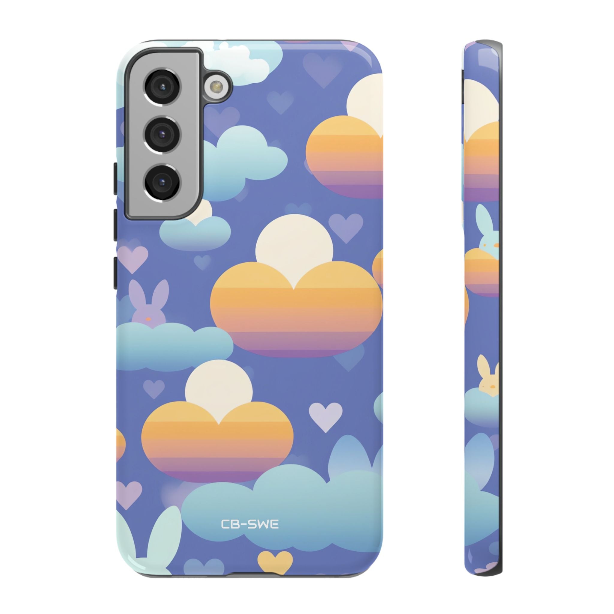 Bunnies Dance Among Clouds - Samsung Case