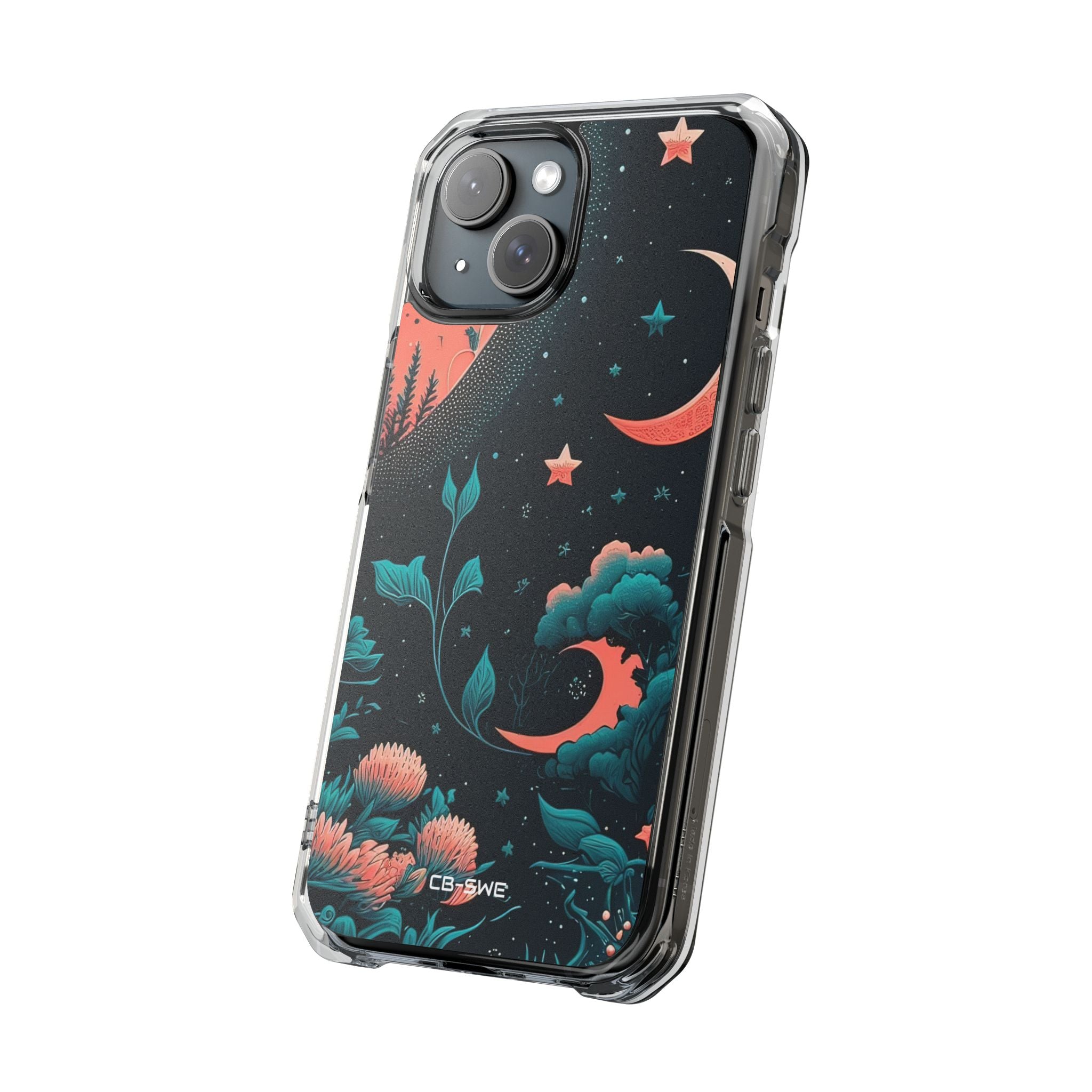 Cosmic Floral Dreams iPhone Case - Impact