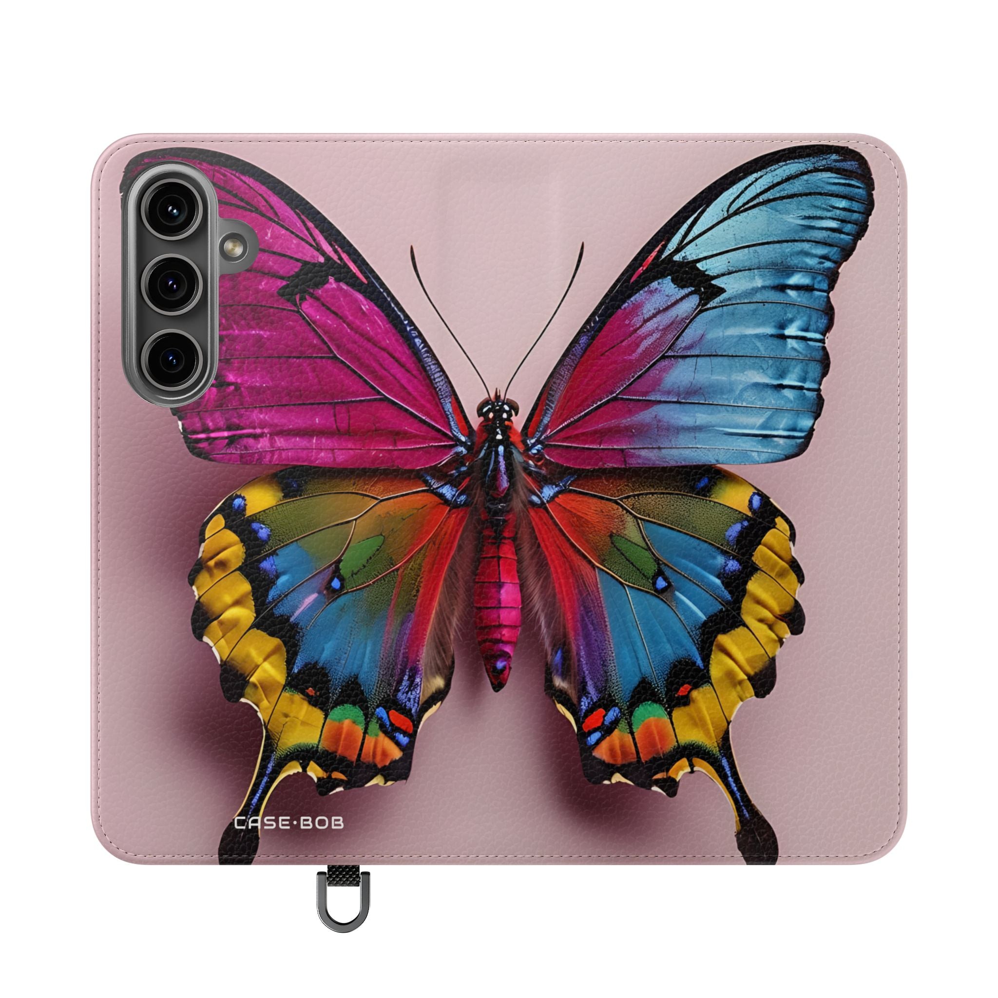 Vibrant Monarch - Samsung S24 Plus Case - Wallet