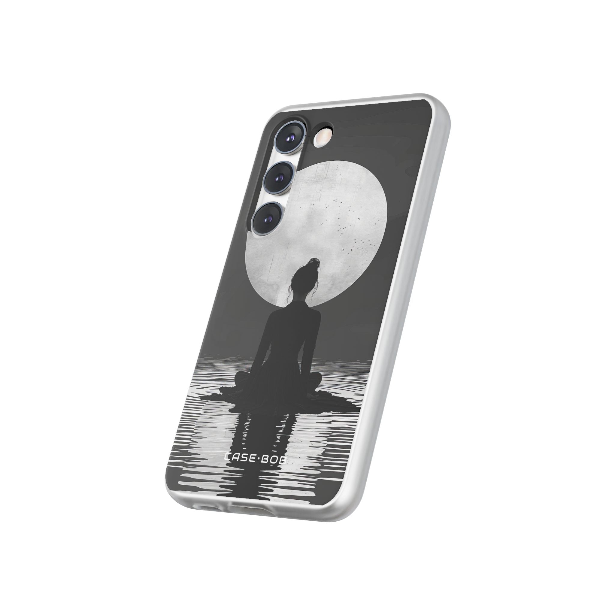 Silhouette Moonlight Samsung S23 Case - Soft