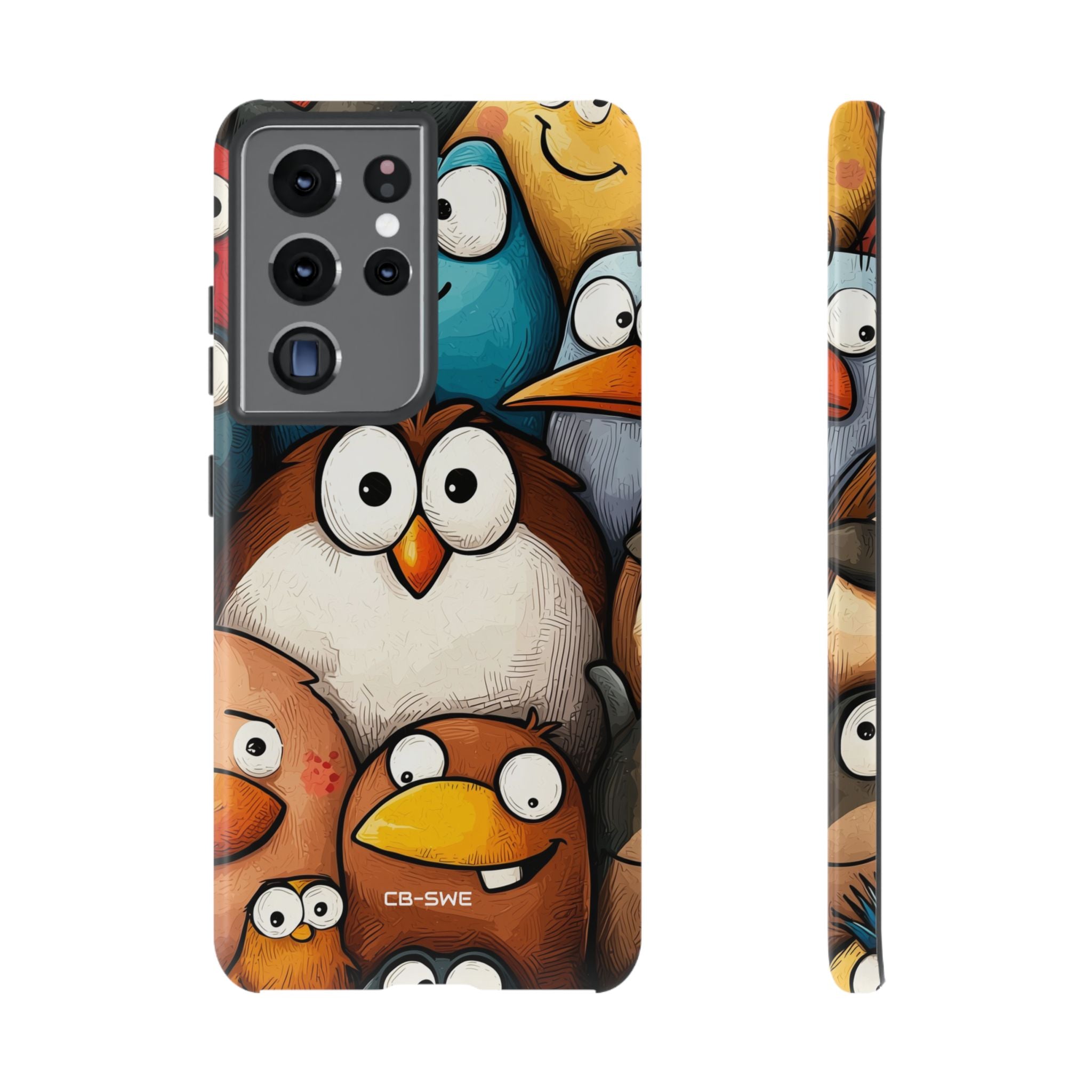 Whimsical Birds Gather - Samsung Case