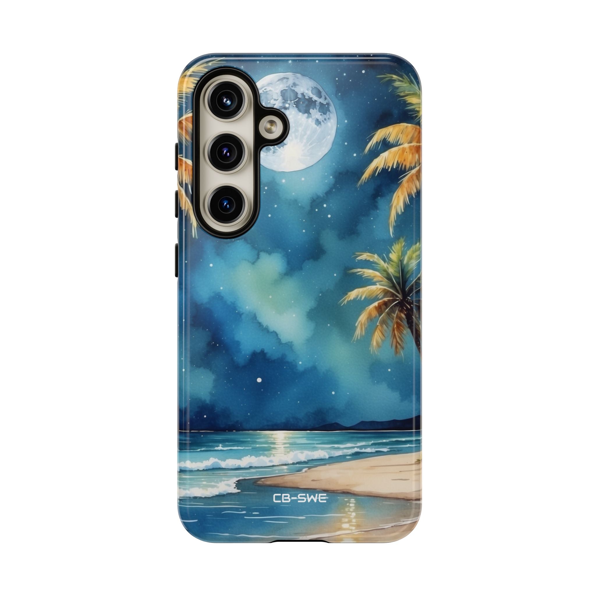 Moonlight Kisses Waves - Samsung Case