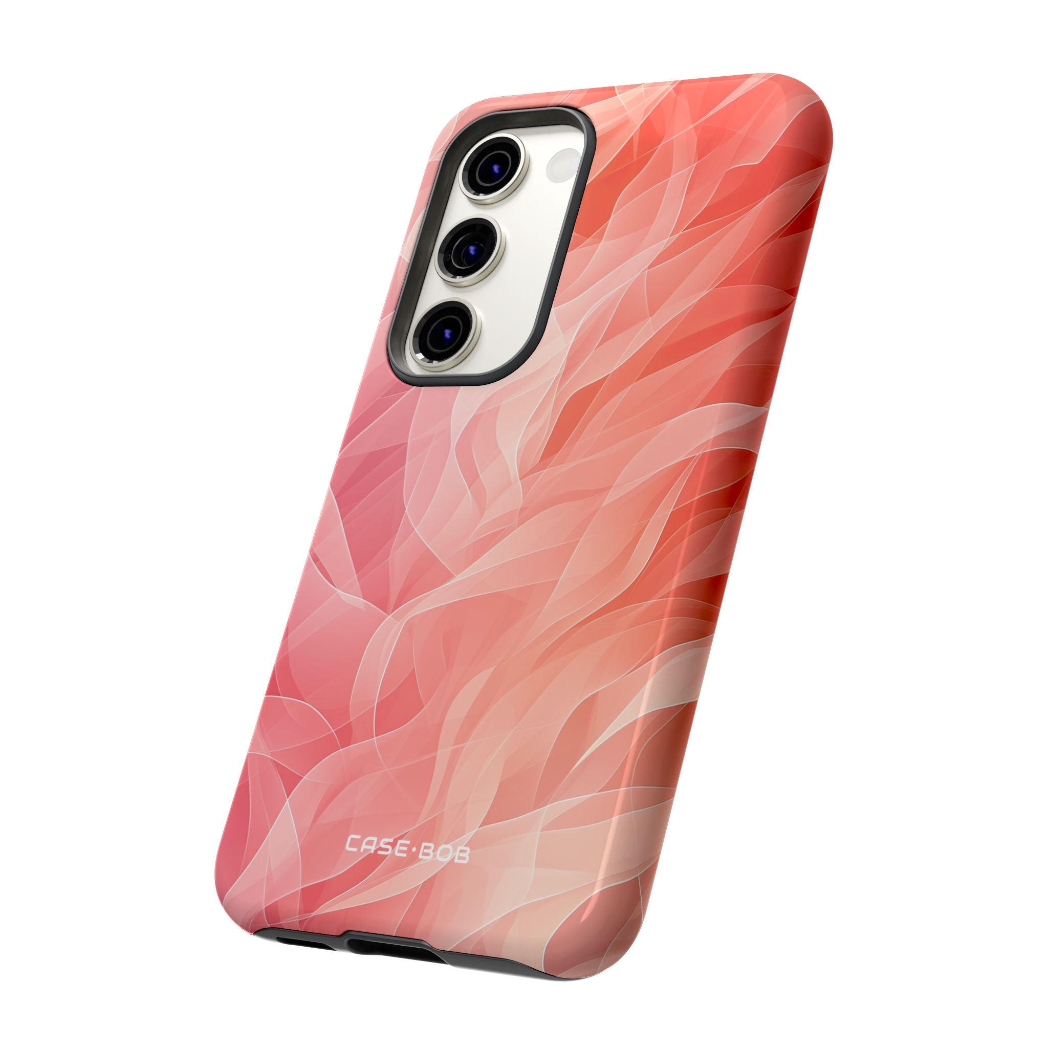 Peach Wave Drift Samsung S23 Case - Tough