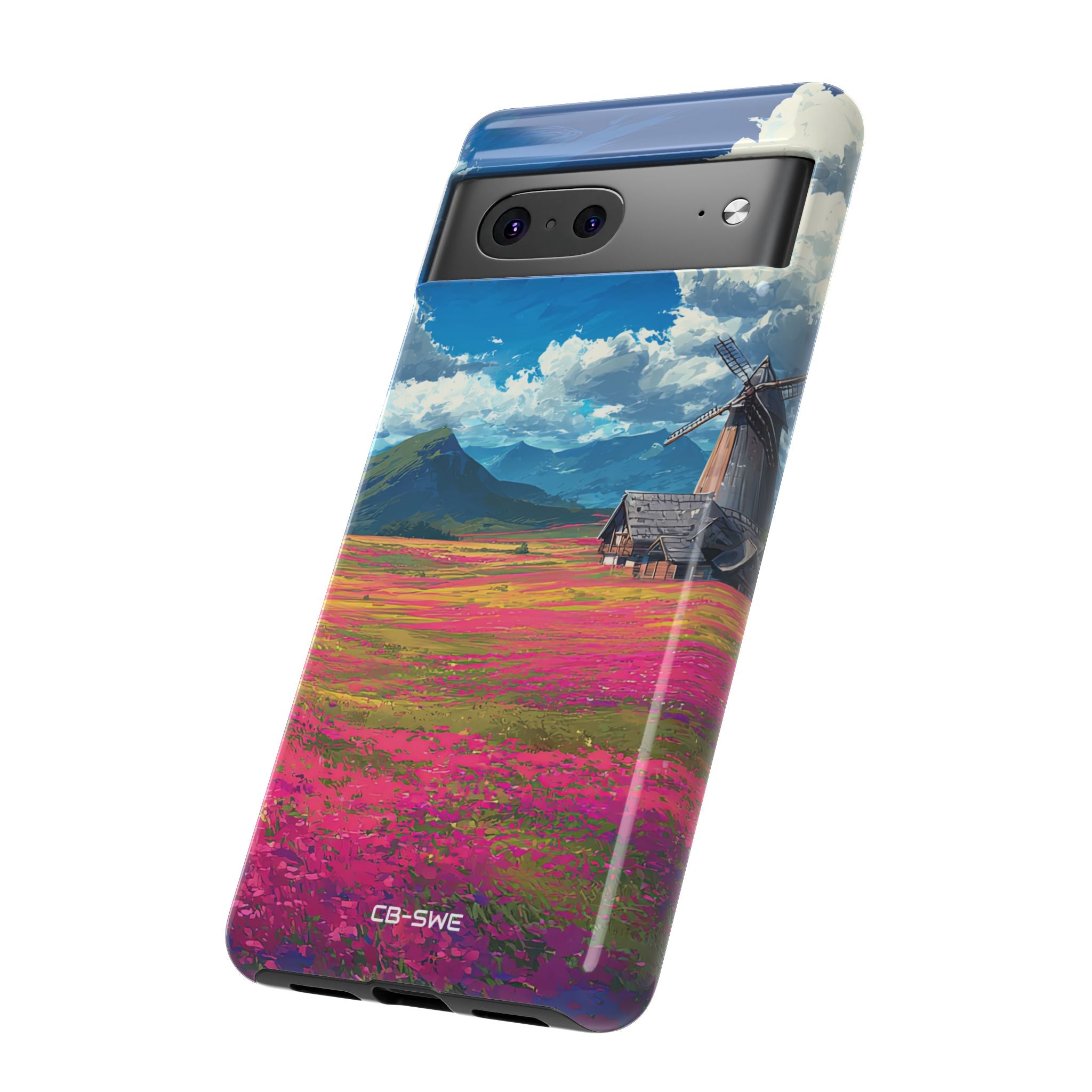 Impressionistic Summer Windmill - Google Pixel Case