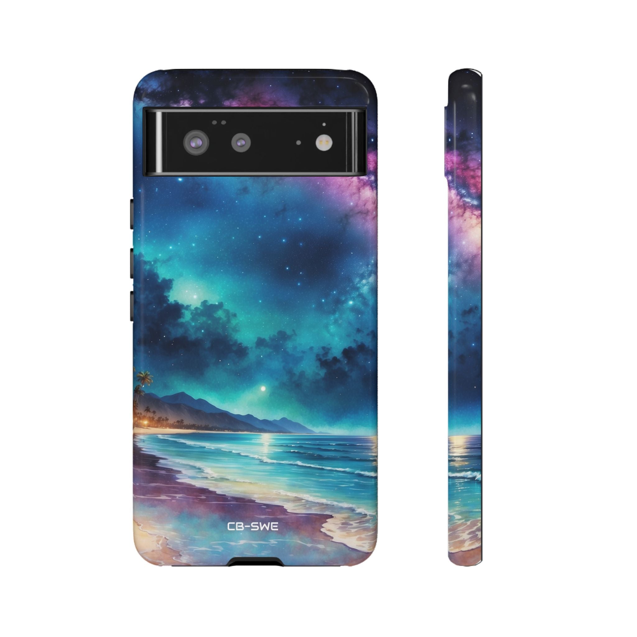 **Waves Embrace Stars** - Google Pixel Case