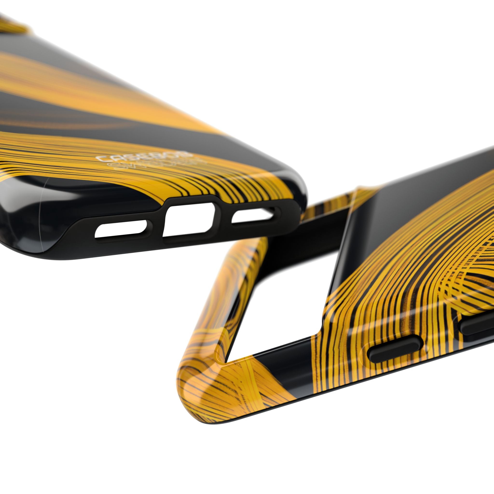 Yellow Flow Lines Google Pixel 8 - Tough