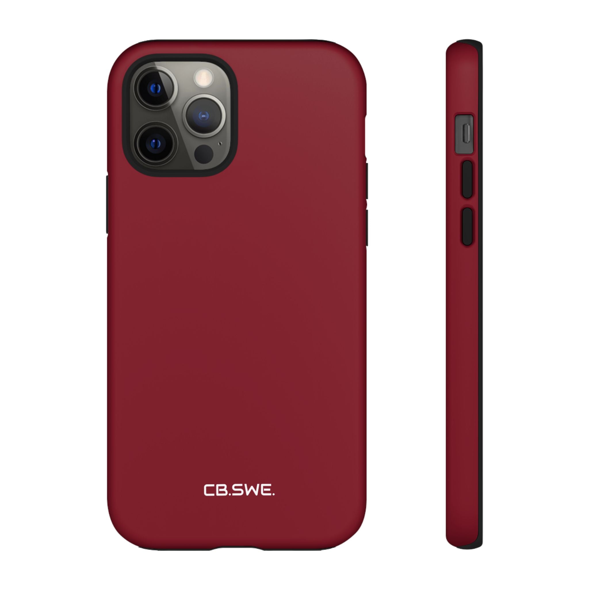 Burgundy iPhone Case - Tough