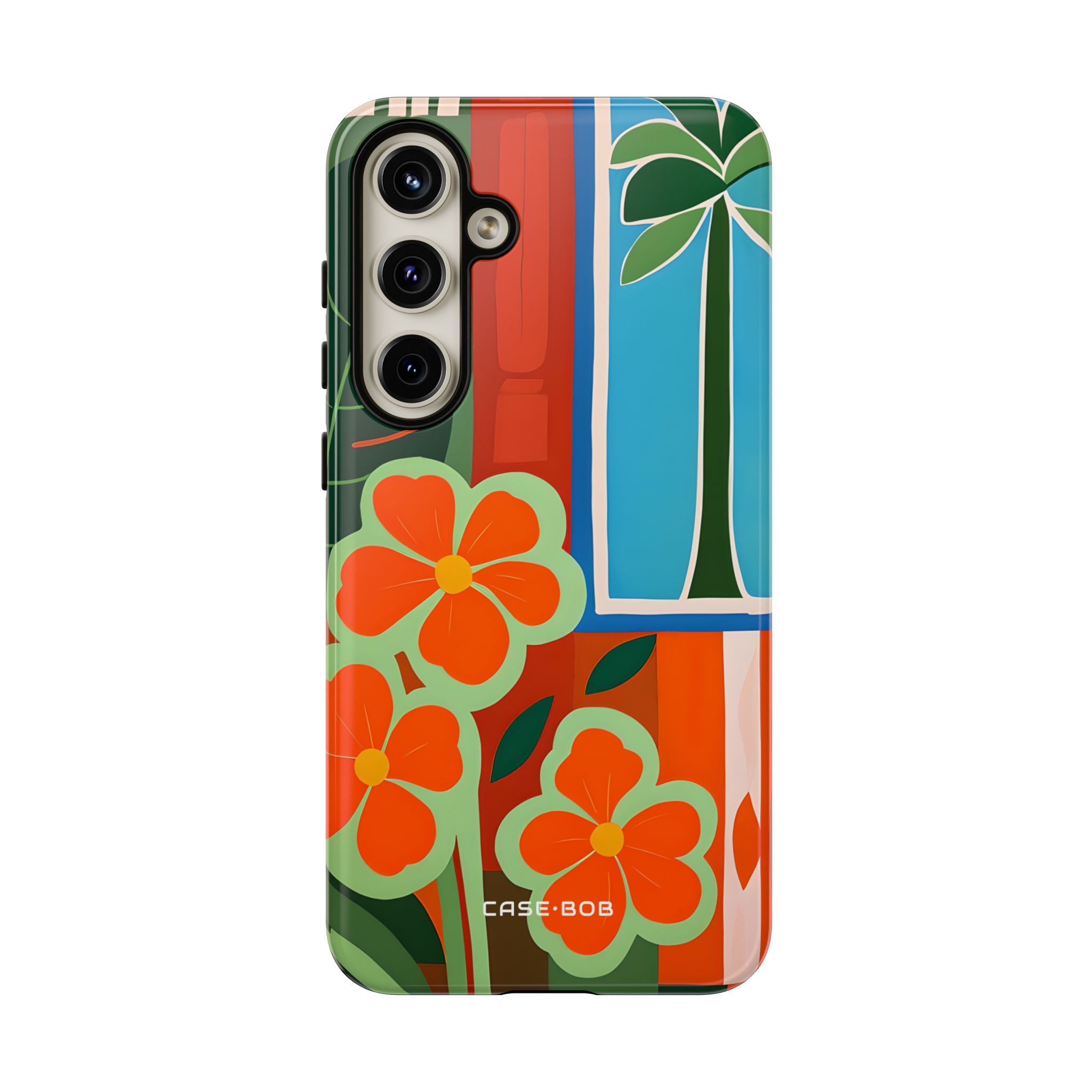 Orange Blossom Burst Samsung S24 Plus Case - Tough