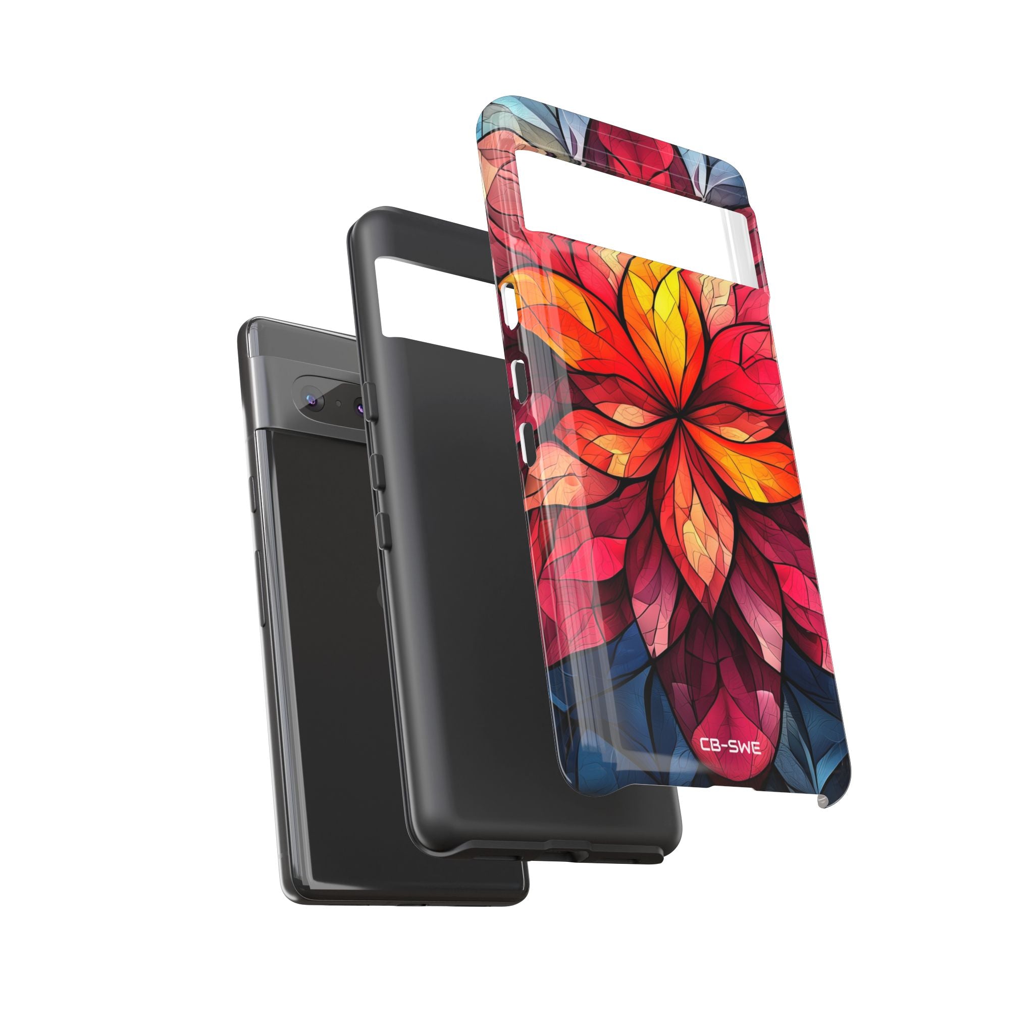 Flame Blossoms Glow - Google Pixel Case