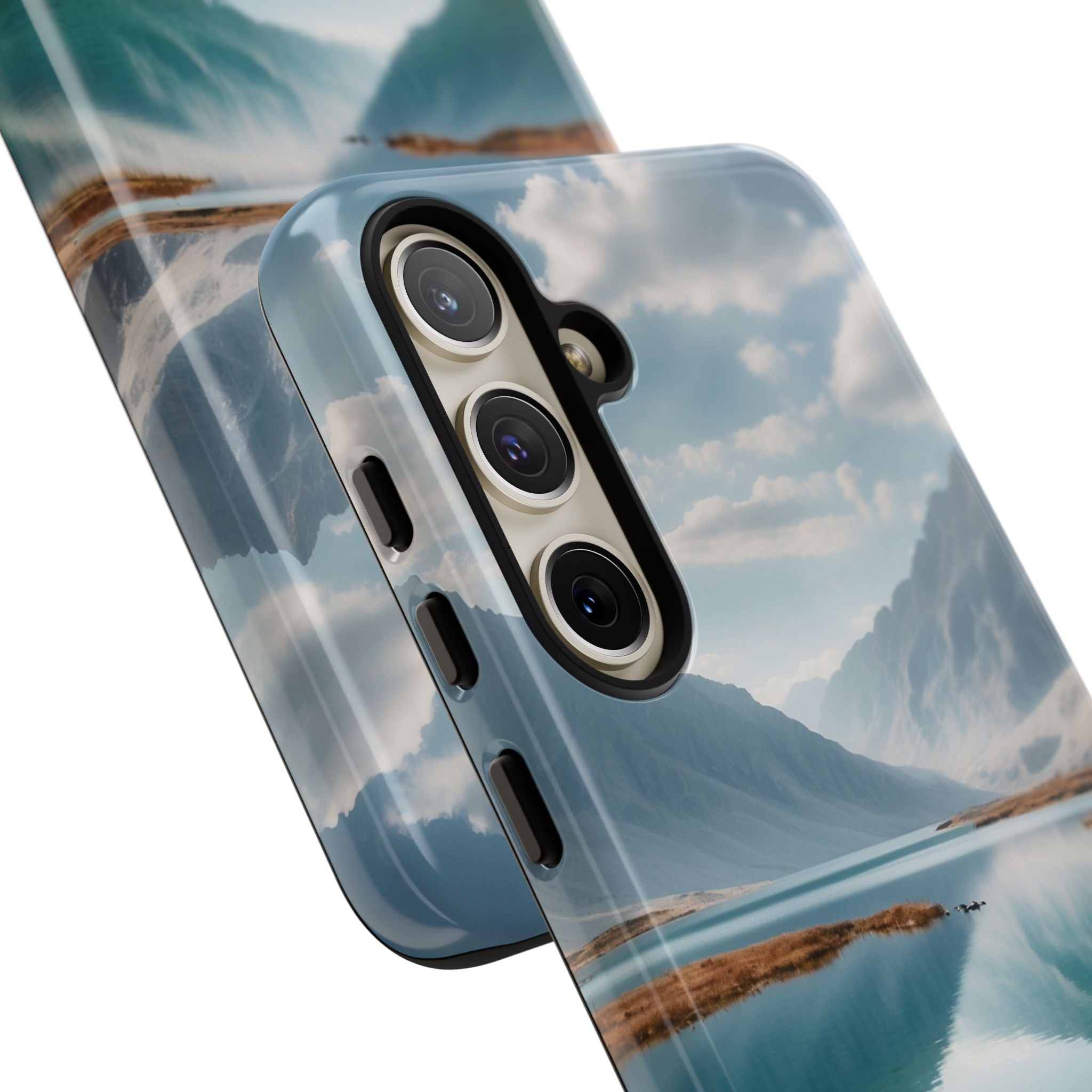 Mountain Reflections Swim - Samsung Case