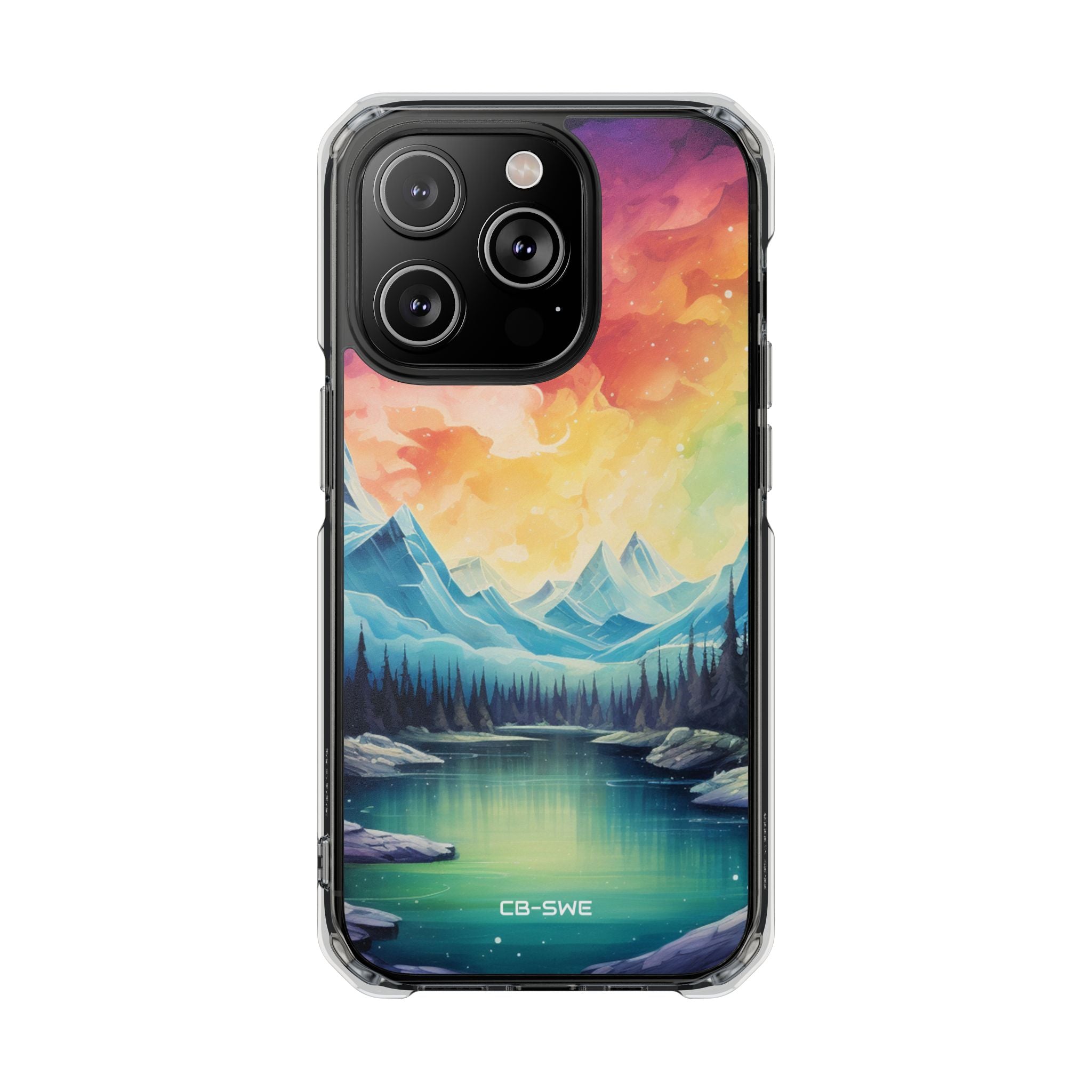 Mystical Mountain Sunset iPhone Case - Impact