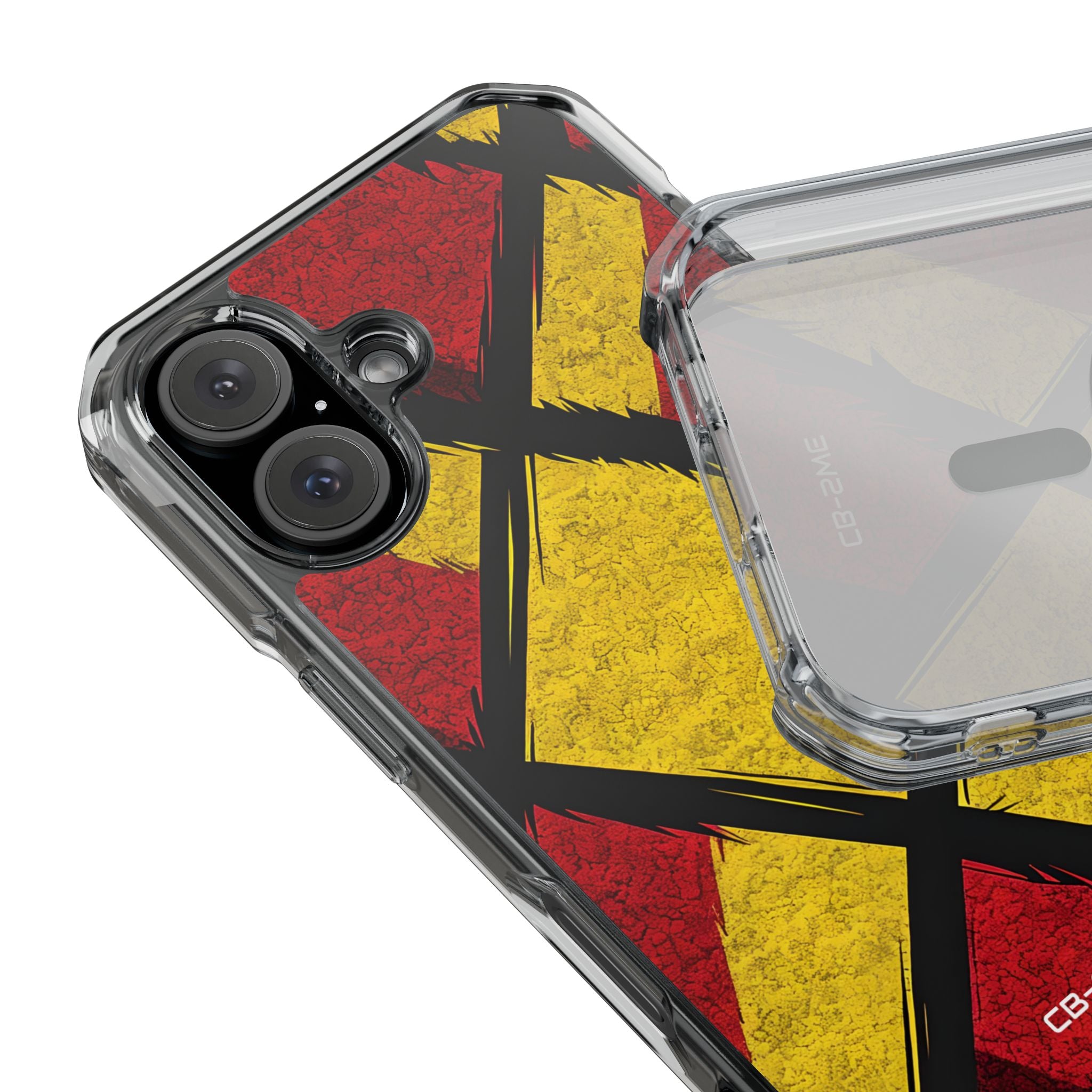 Dynamic Geometric Energy iPhone Case - Impact