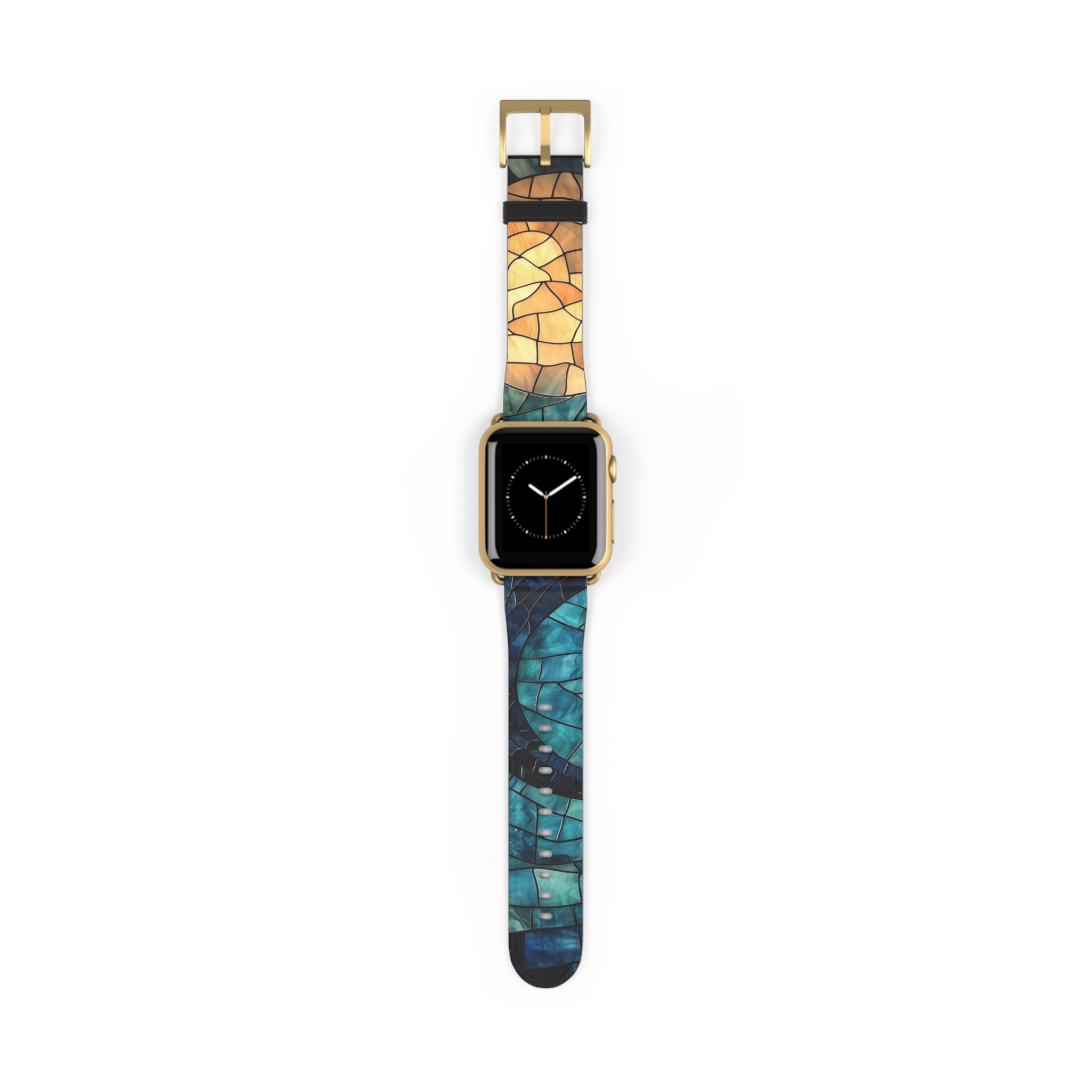 Blue Whale Mosaic - Watch Band